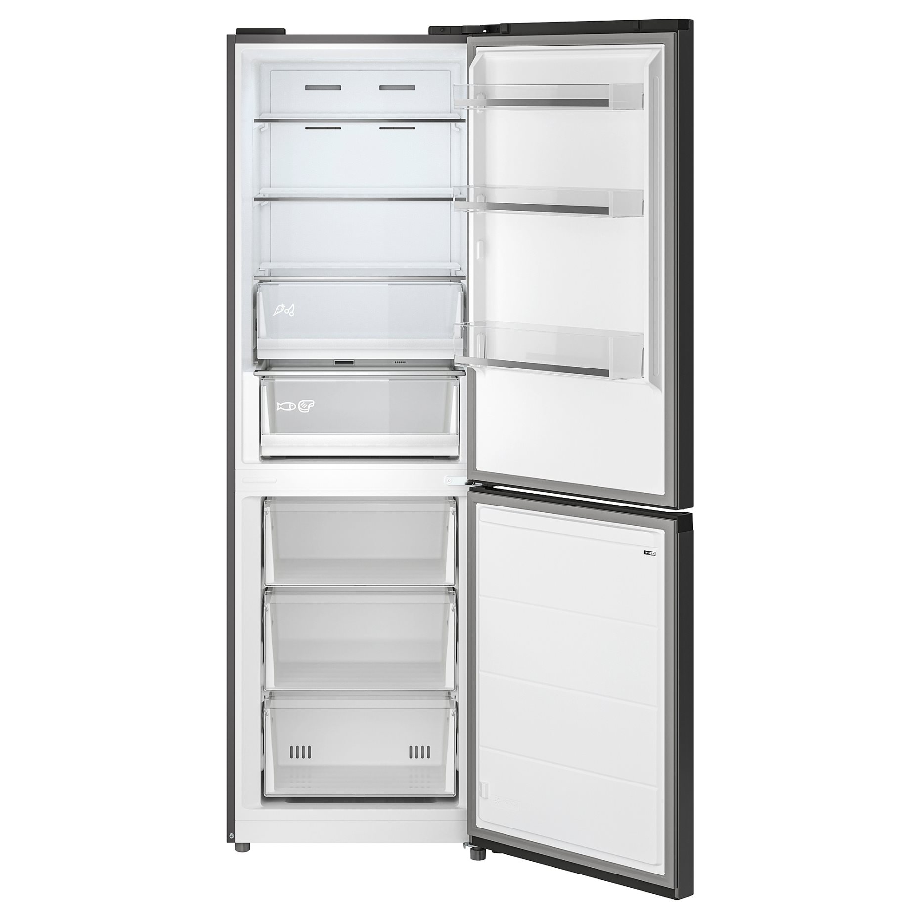 FÖRTOFT, ψυγείο/καταψύκτης IKEA 500, 216/118 l, 006.439.64