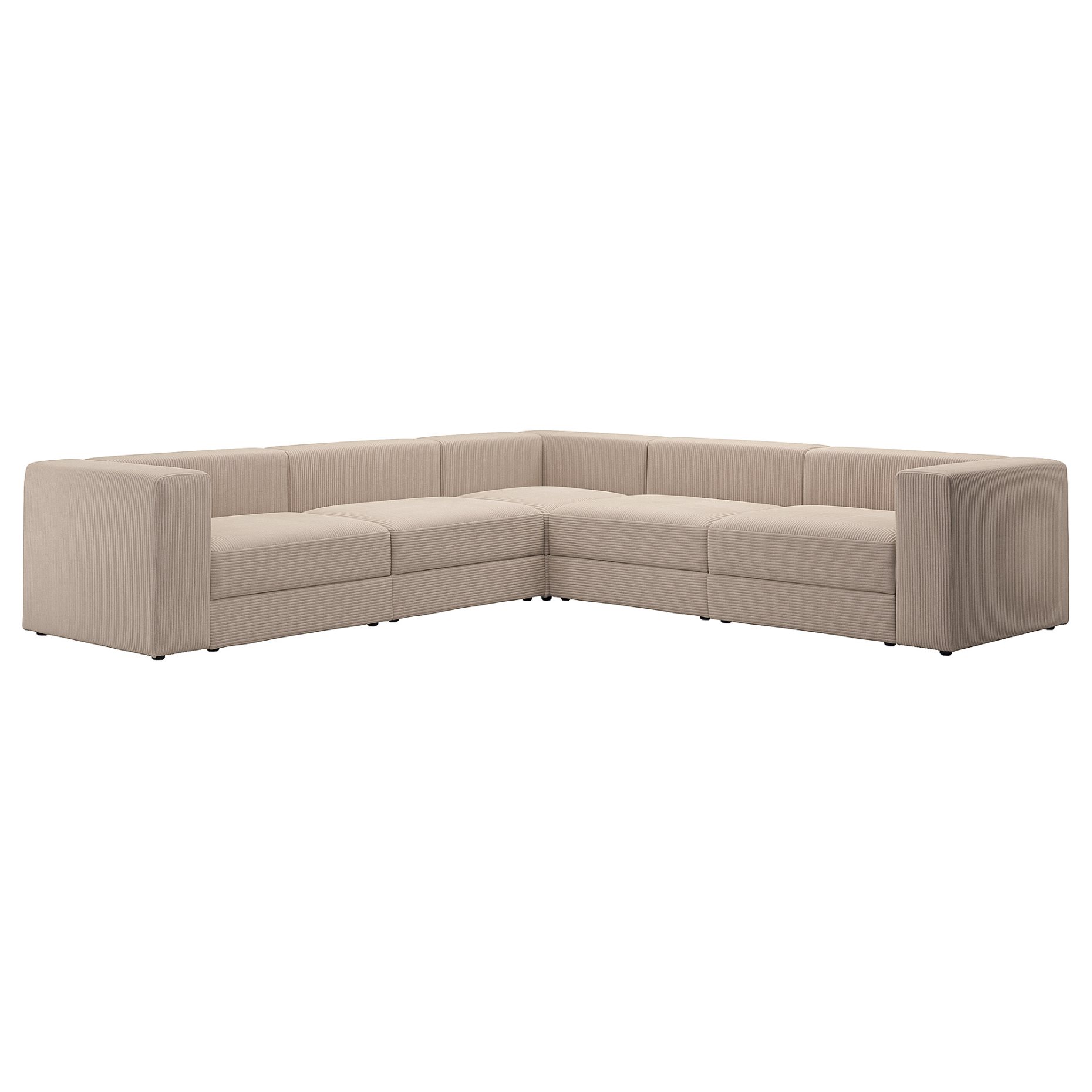 JÄTTEBO, modular corner sofa, 6 seat, 094.852.53