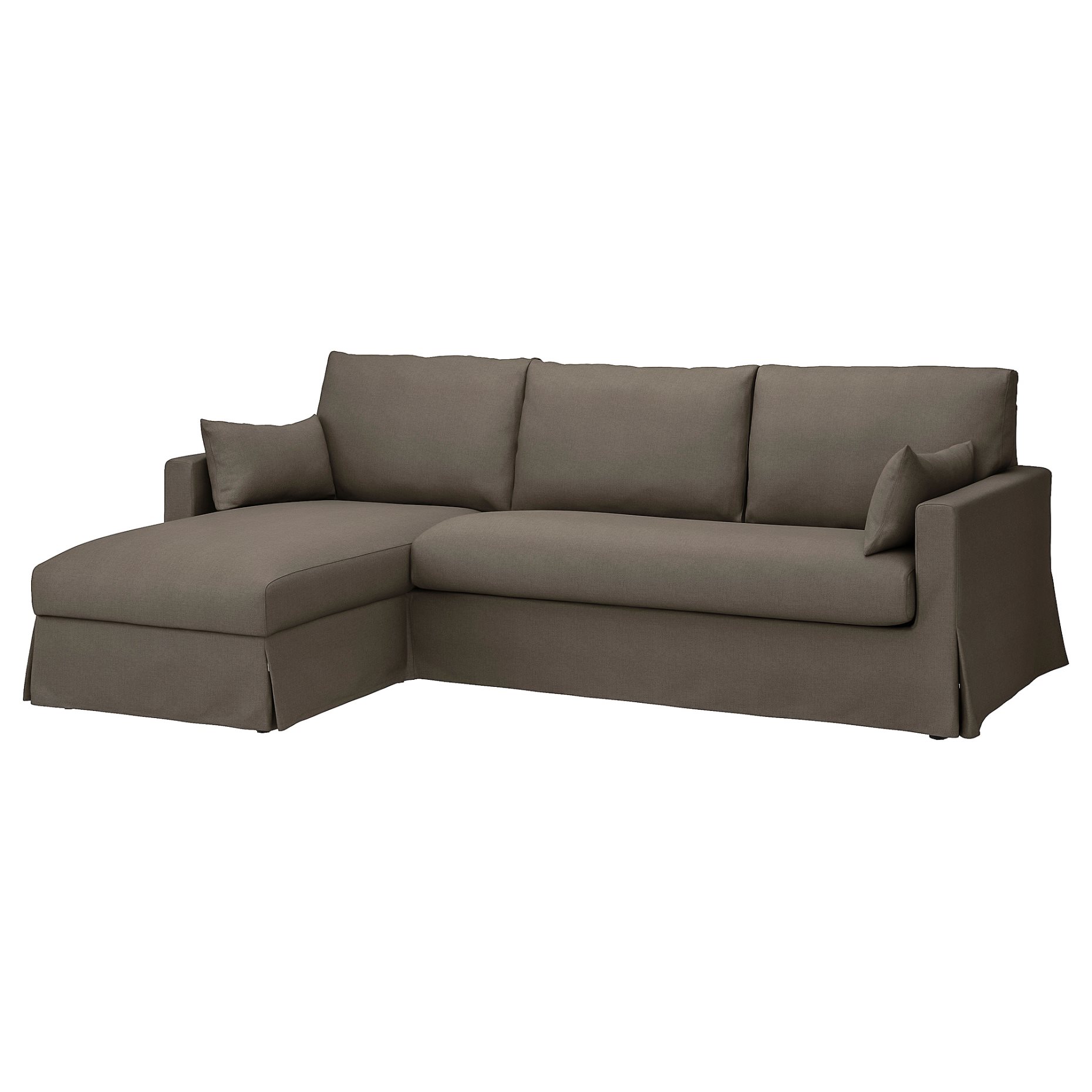 HYLTARP, 3-seat sofa with chaise longue, left, 094.896.80