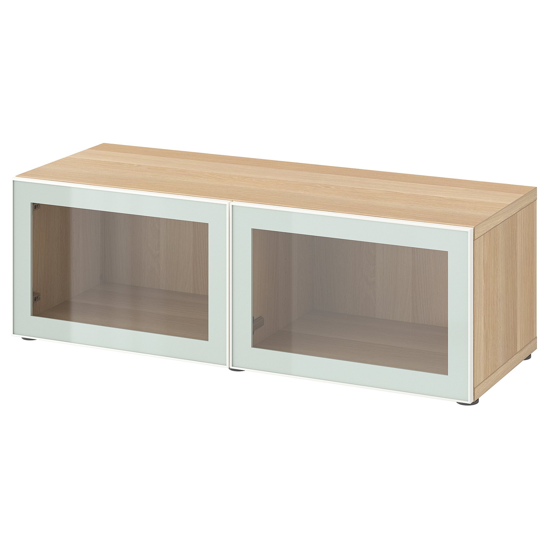 BESTÅ, shelf unit with doors, 120x42x38 cm, 094.904.76