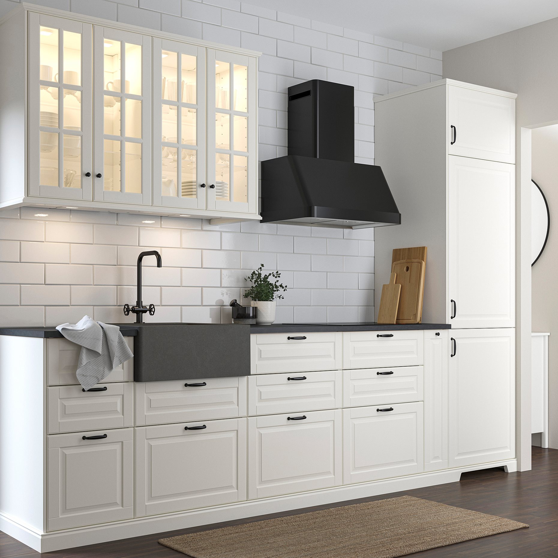 TALLSJÖN, sink bowl with visible front, 60x65 cm, 094.913.48