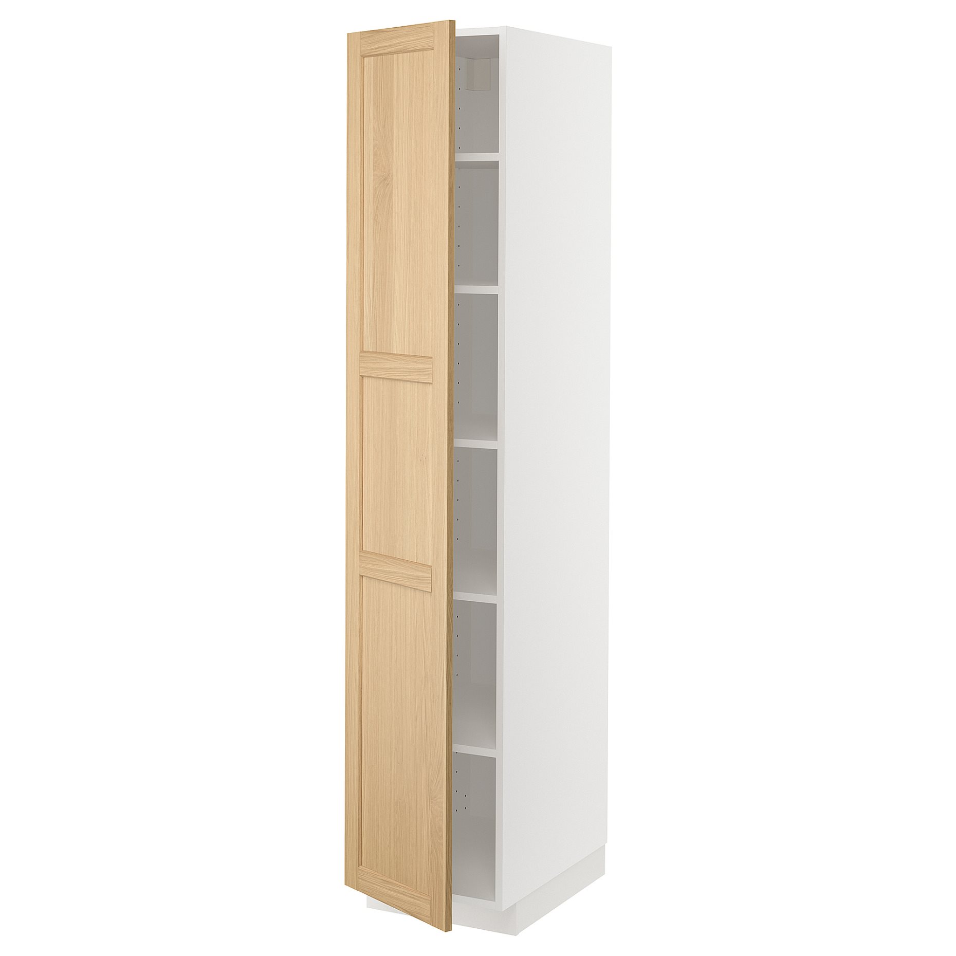 METOD, high cabinet with shelves, 40x60x200 cm, 095.094.09