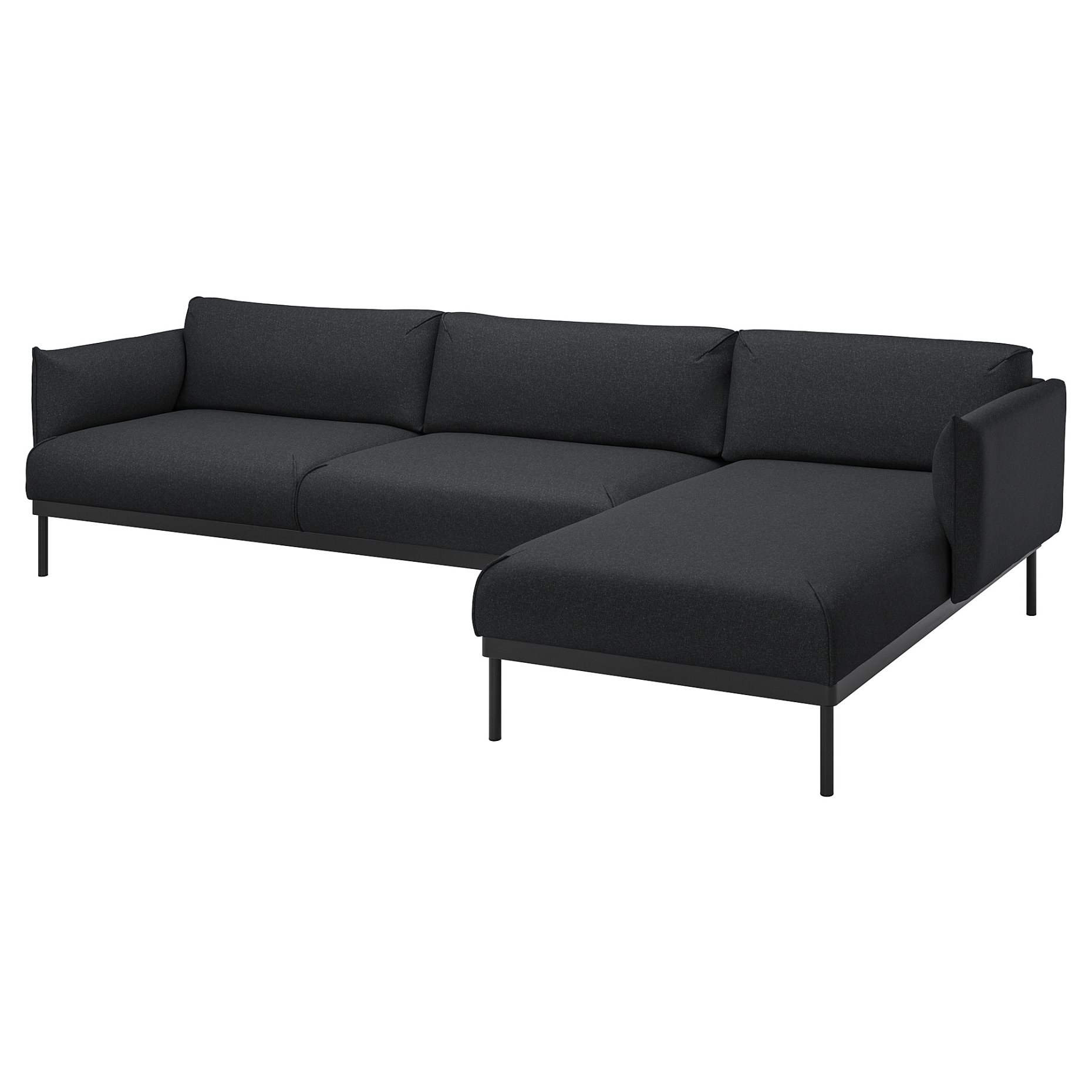 ÄPPLARYD, 4-seat sofa with chaise longue, 095.281.77