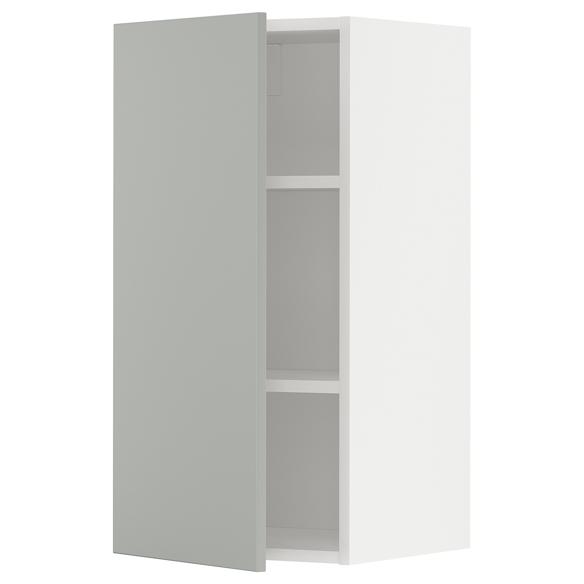 METOD, wall cabinet with shelves, 40x80 cm, 095.393.69