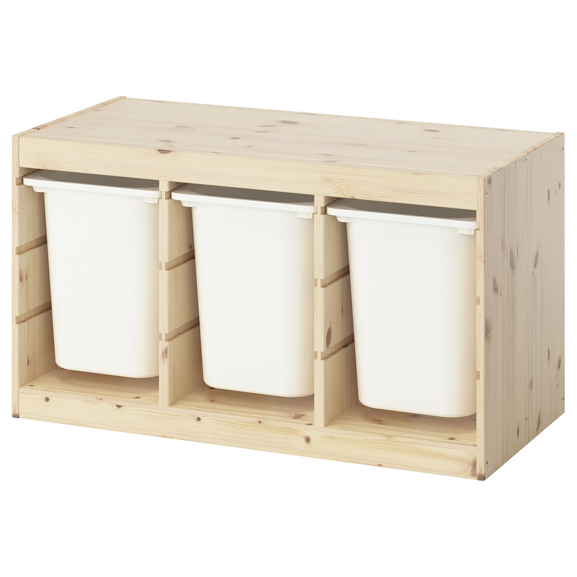 TROFAST, storage combination with boxes, 93x44x52 cm, 095.749.42