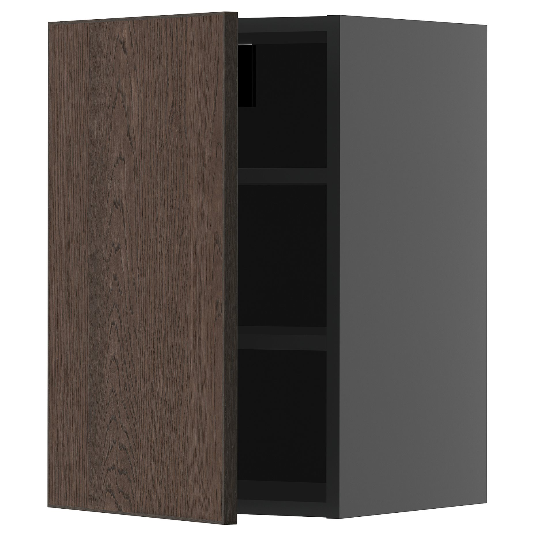 METOD, ντουλάπι τοίχου με ράφια, 40x60 cm, 095.882.46