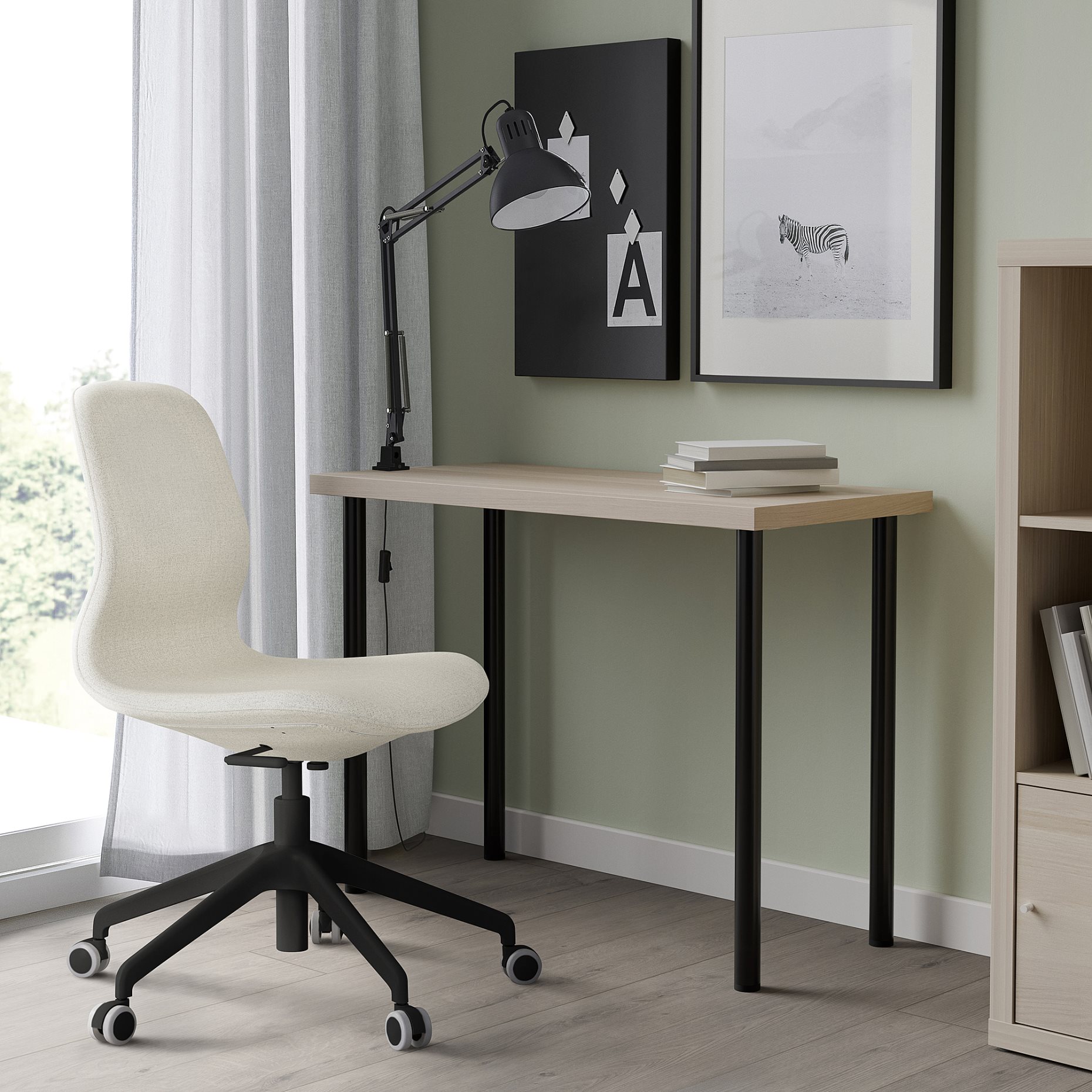 LINNMON/ADILS, γραφείο, 100x45 cm, 095.902.30