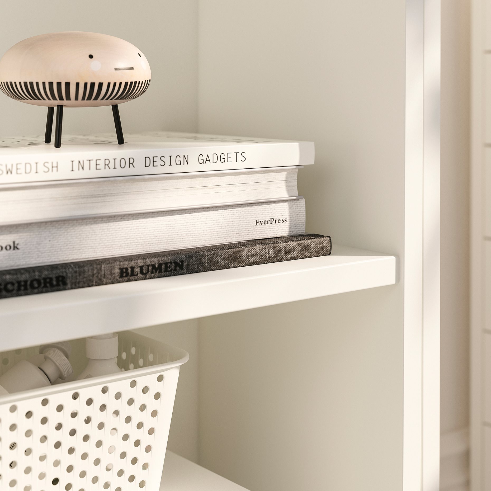 BILLY/EKET, bookcase combination with foldable table, 80x106 cm, 095.906.59