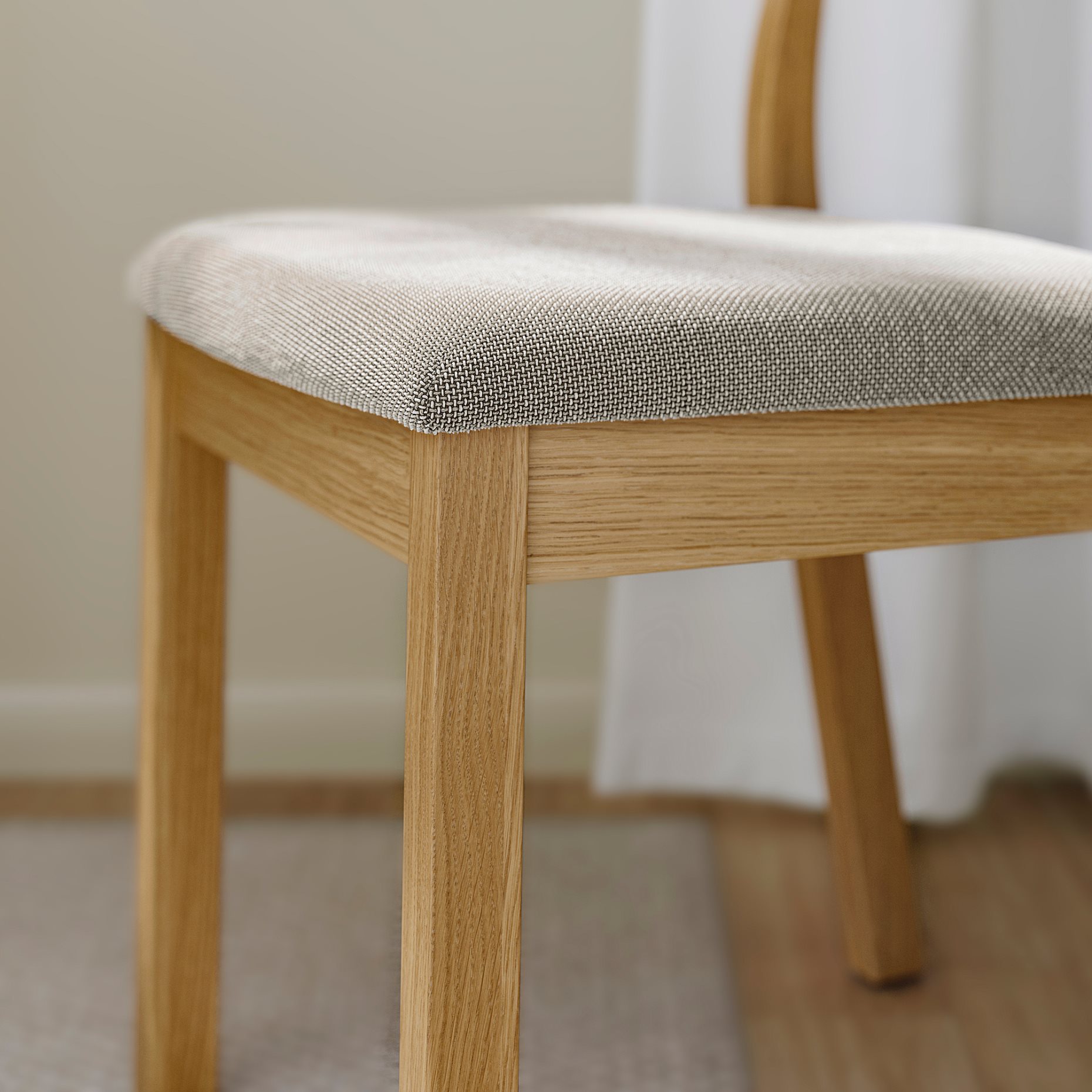 TONSTAD/TONSTAD, table and 2 chairs, 80/120x70 cm, 095.966.61