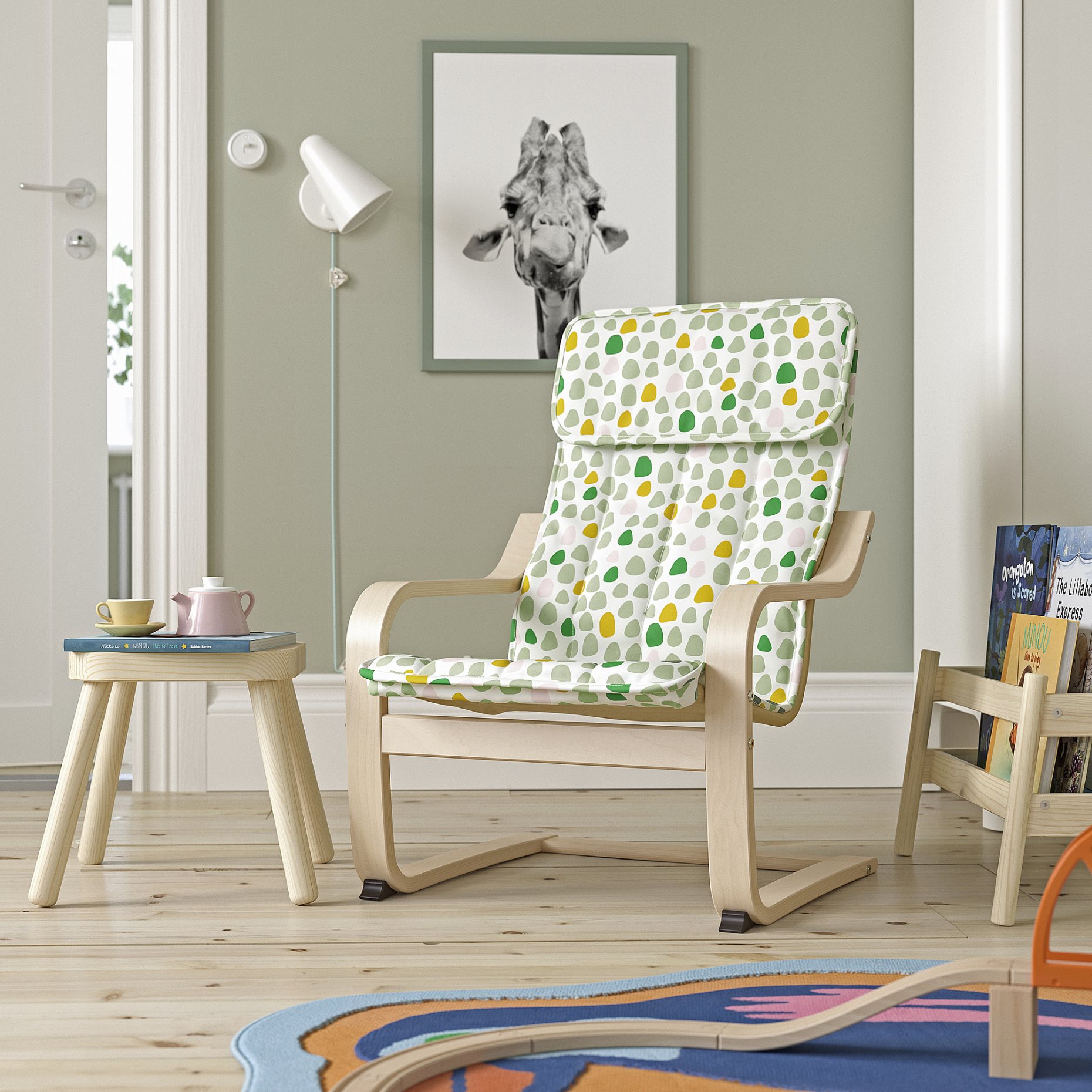 POÄNG, childrens armchair, 095.989.19