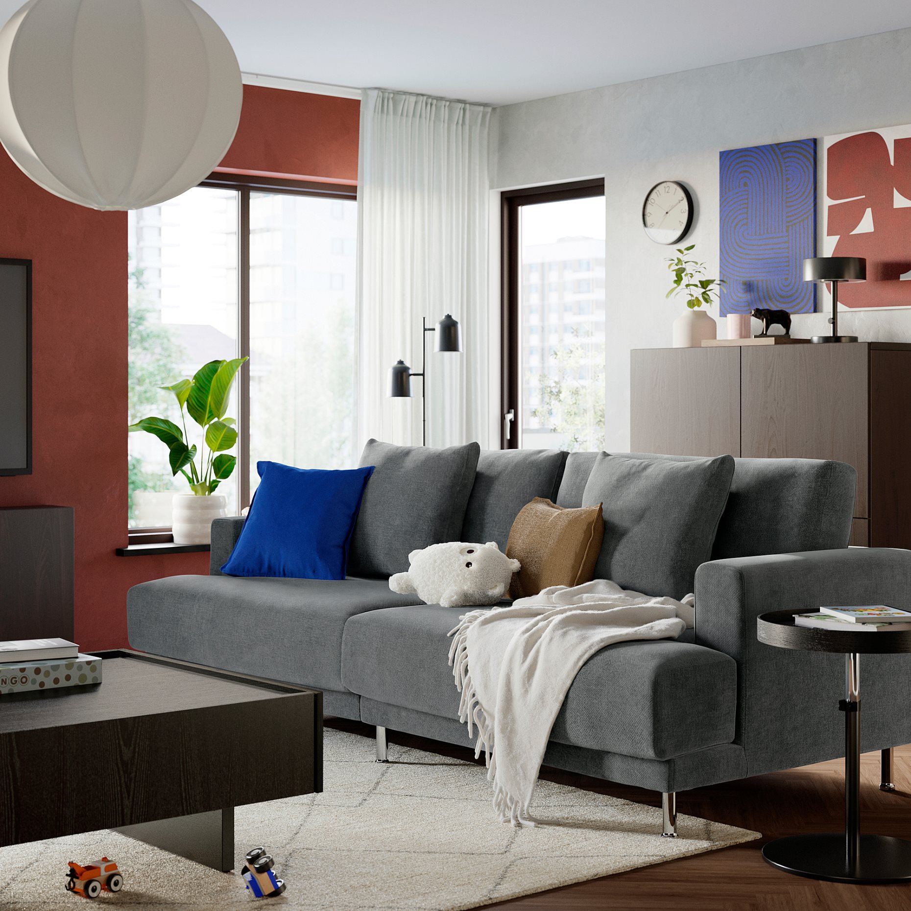 UPPÅKRA, 3-seat modular sofa, 096.130.00