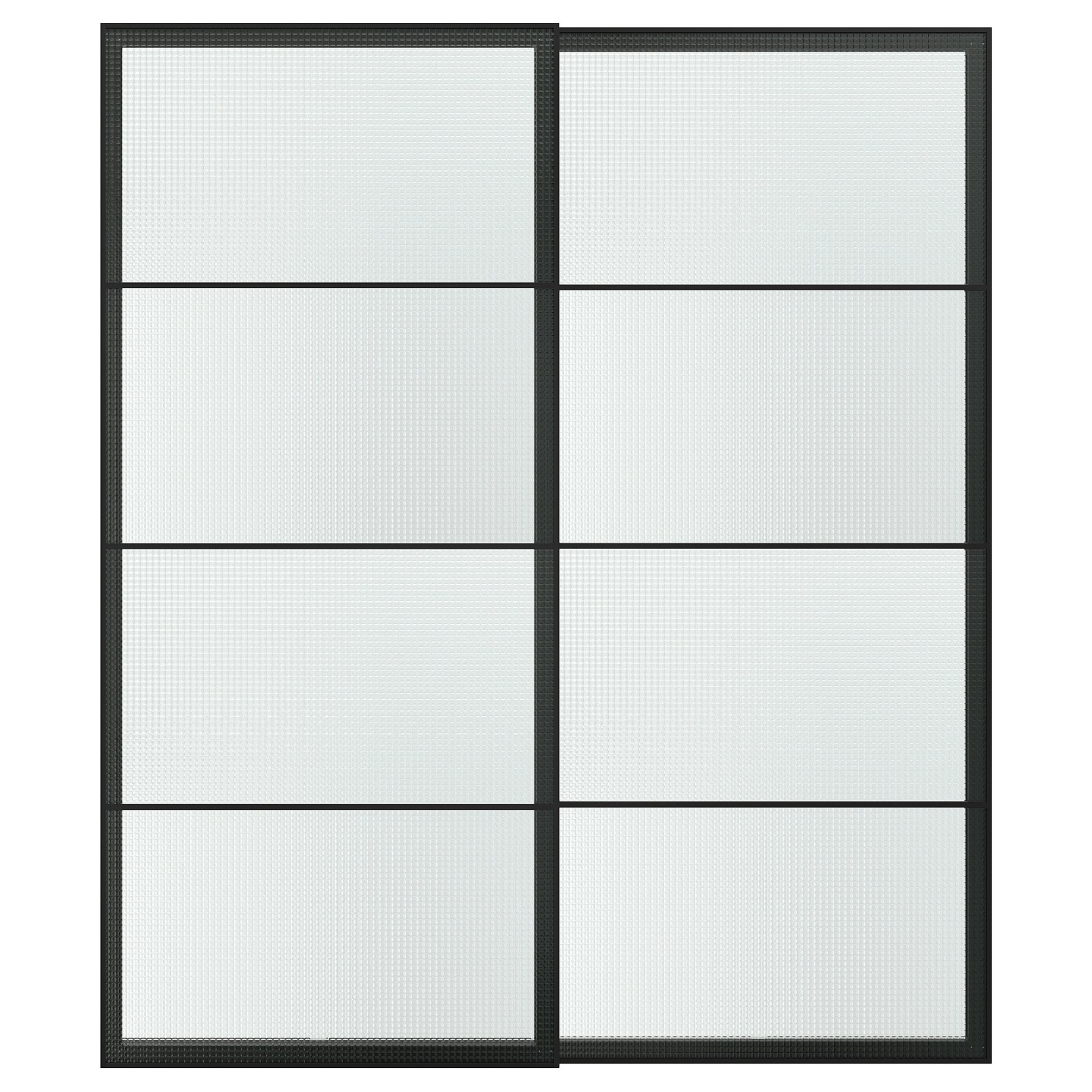 LUNDBRÄSMA, συρόμενη πόρτα, 2 τεμ. 200x236 cm, 096.190.59