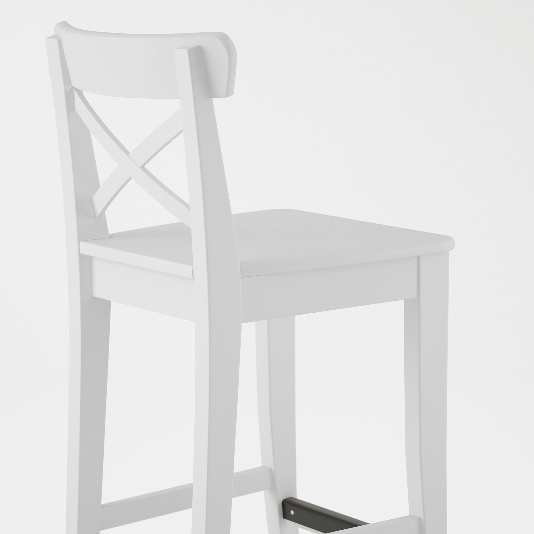 INGOLF, bar stool with backrest, 101.226.47