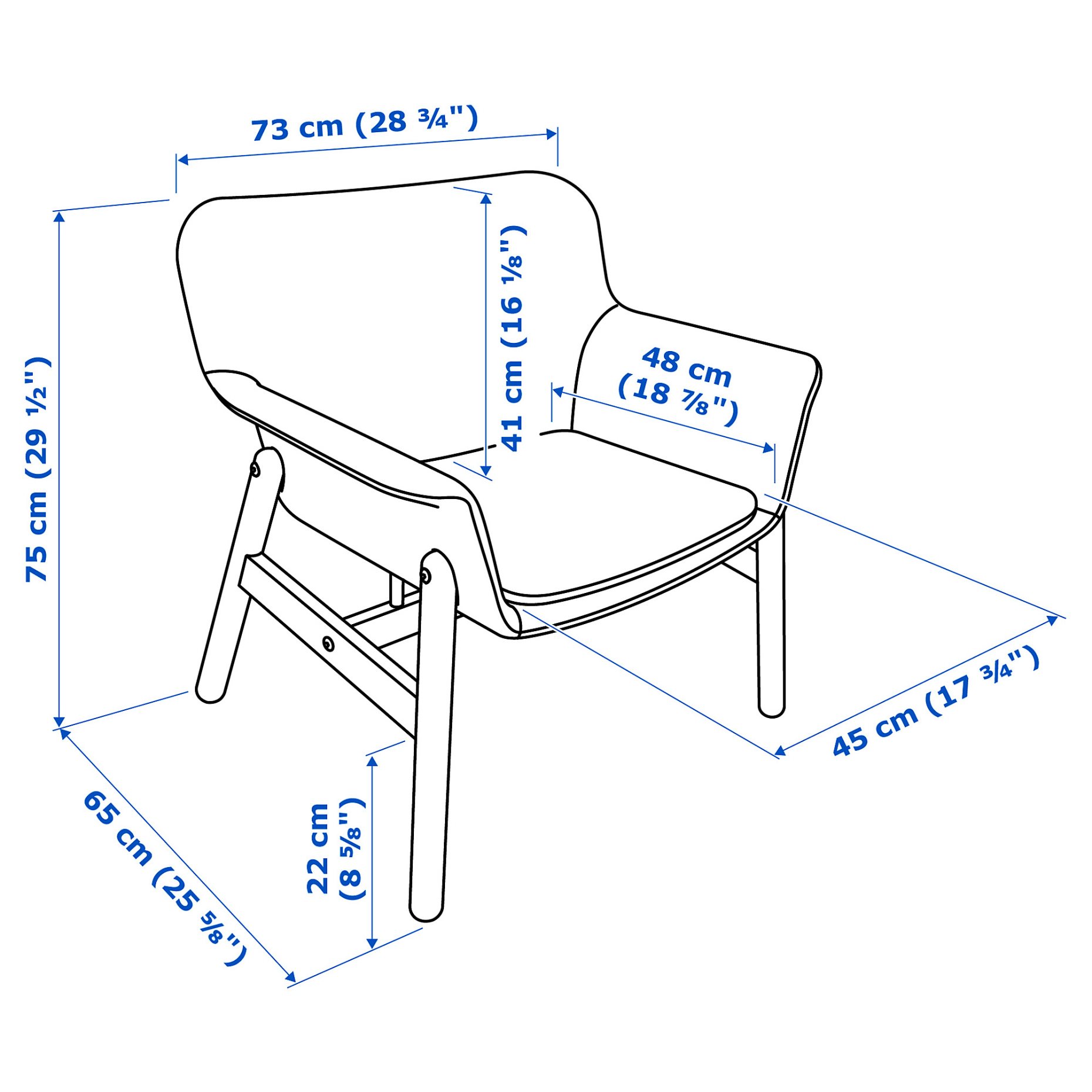 VEDBO, armchair, 104.241.26