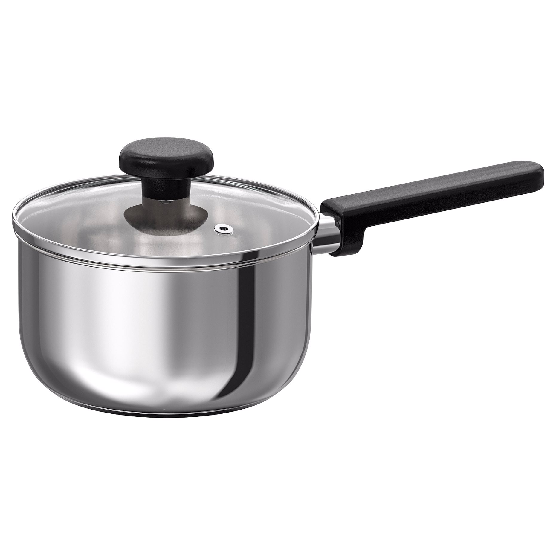 MIDDAGSMAT, saucepan with lid, 2 l, 104.637.02