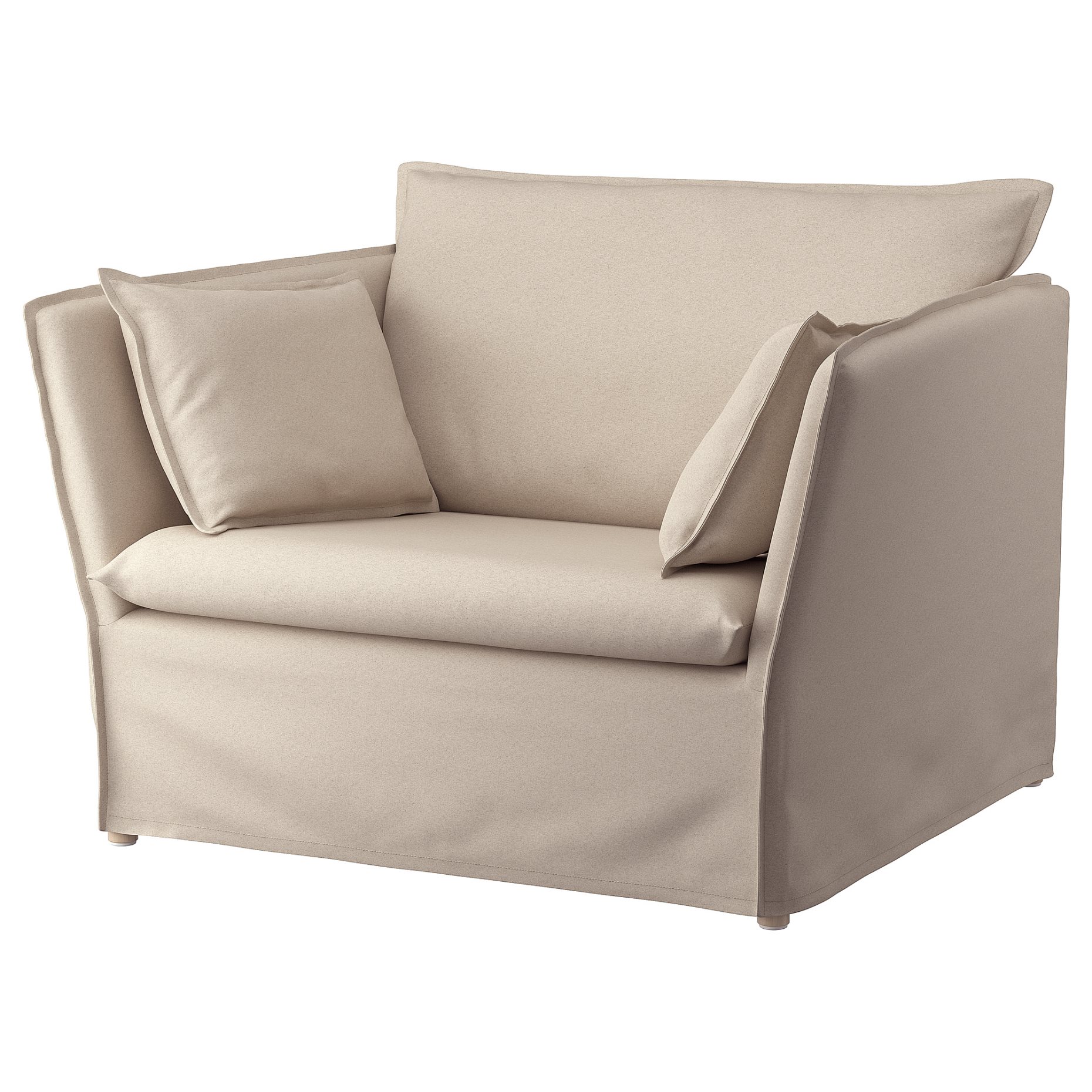 BACKSÄLEN, cover for 1,5-seat armchair, 104.972.31
