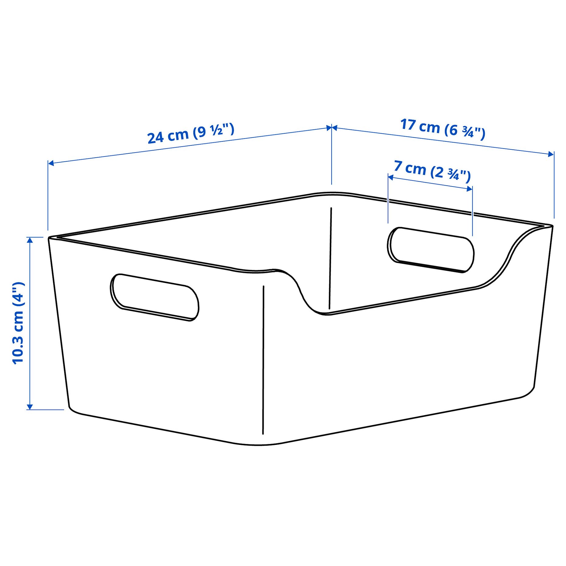 UPPDATERA, κουτί, 24x17 cm, 105.040.57