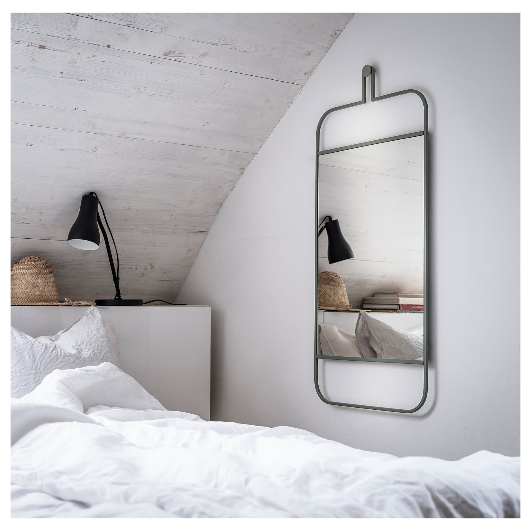 GRANVÅG, mirror wall hanging, 50x110 cm, 105.109.87