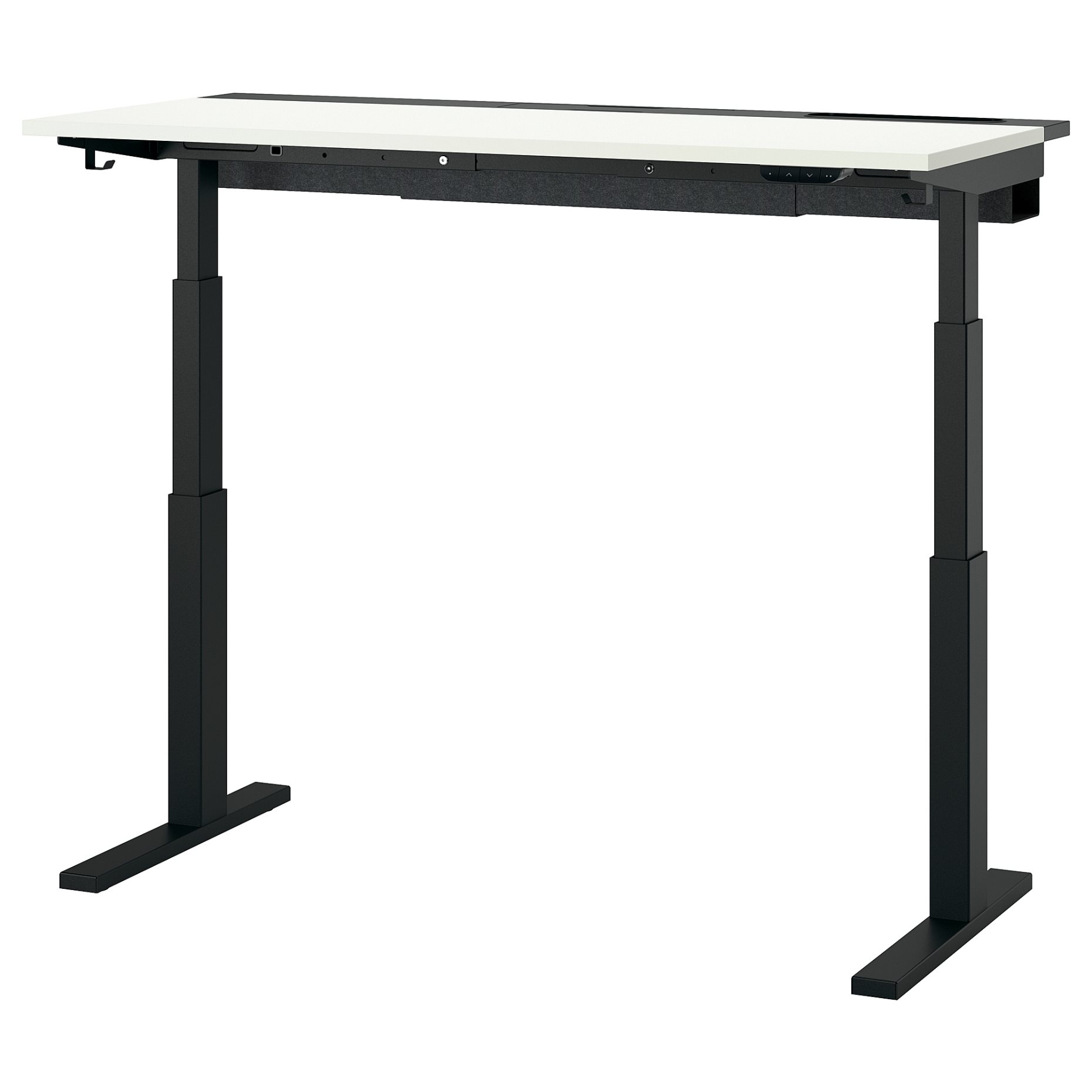 MITTZON, underframe sit/stand for desk/electric, 120/140/160x60 cm, 105.155.98