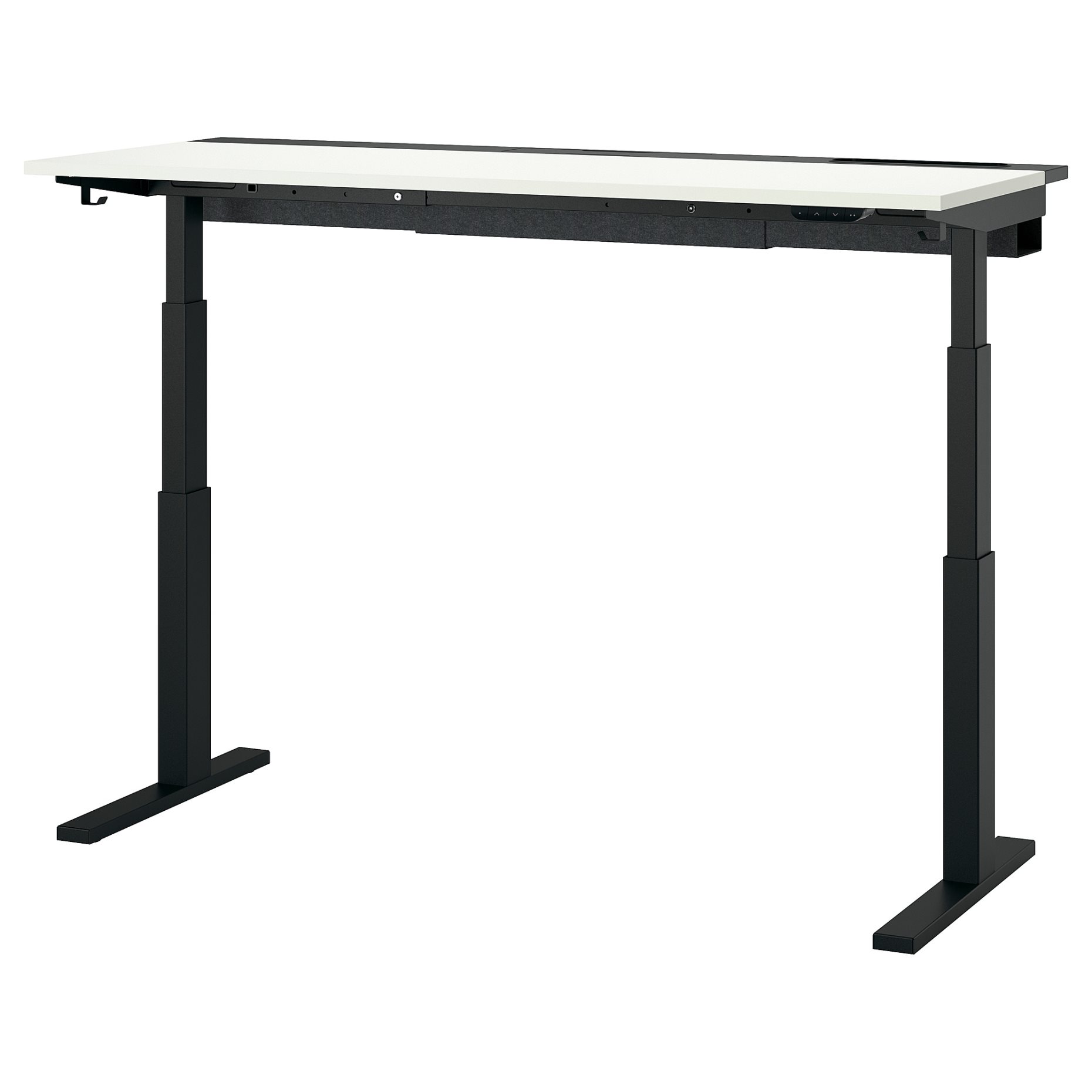 MITTZON, underframe sit/stand for desk/electric, 120/140/160x60 cm, 105.155.98