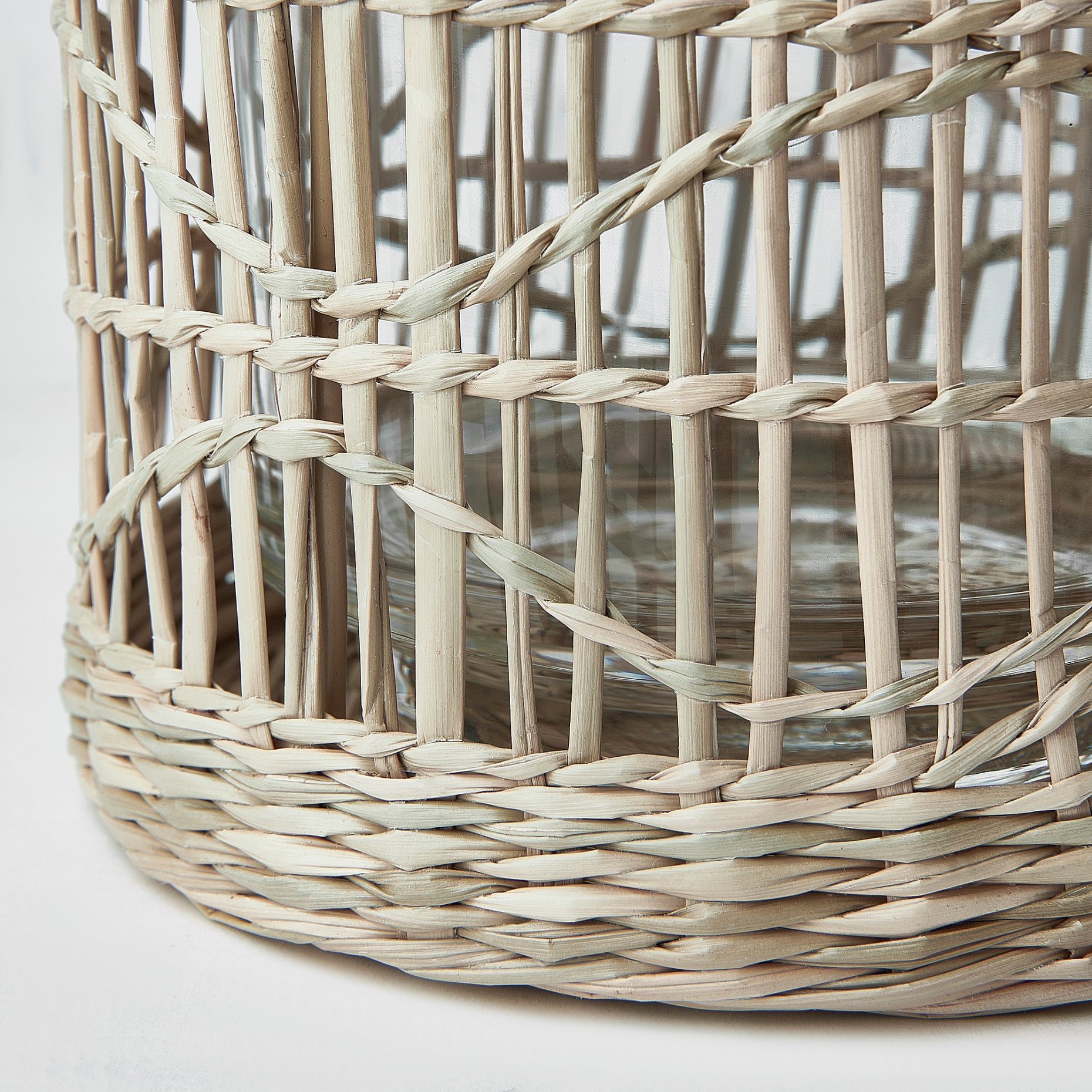 SLIPPRIG, lantern for block candle/handmade, 105.165.26