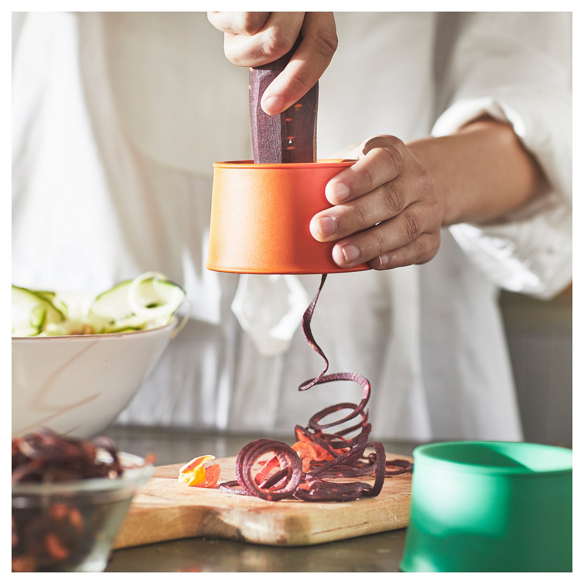 UPPFYLLD, τεμαχιστής λαχανικών, 2 τεμ., 105.219.57