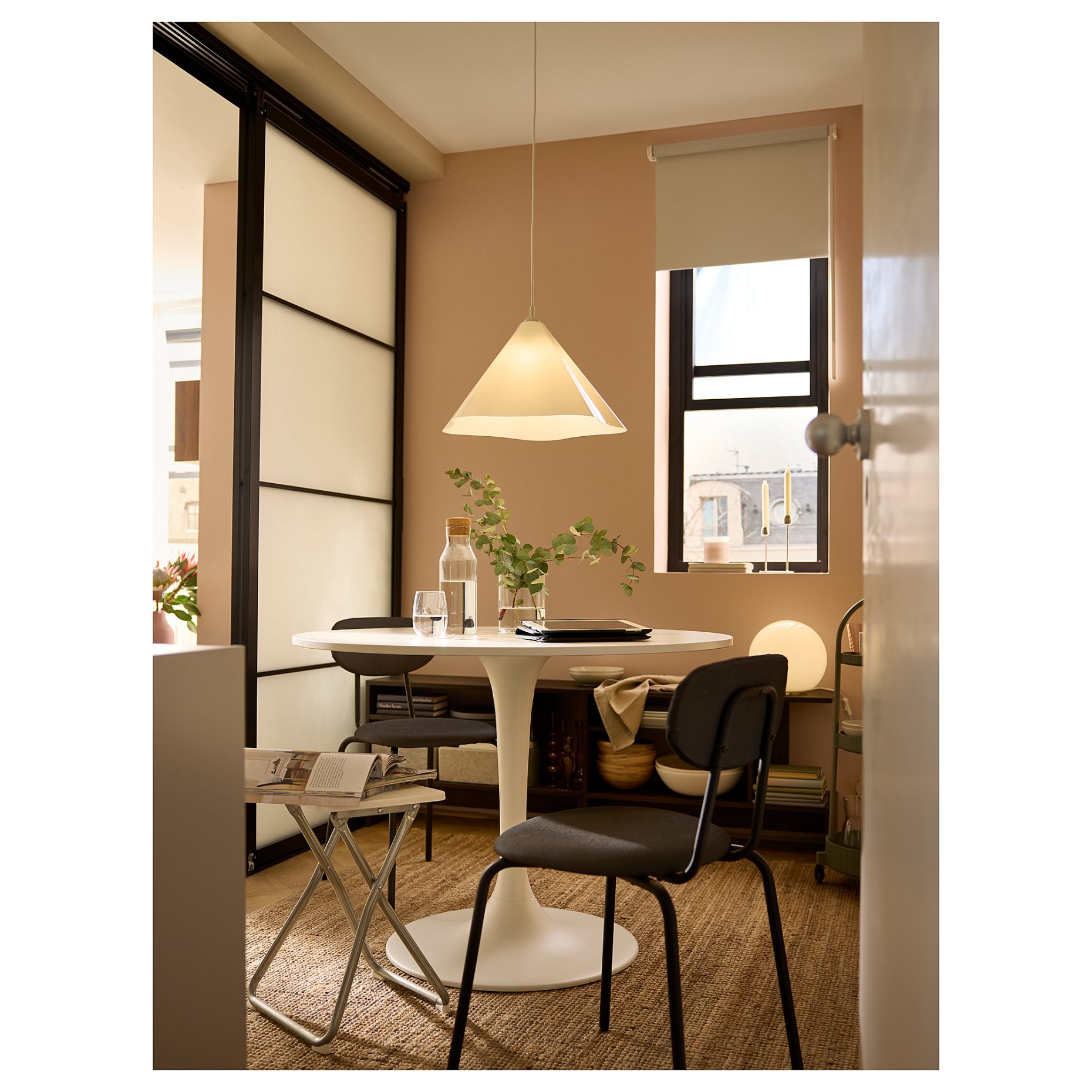 ZEBRASÄV, pendant lamp, 46 cm, 105.224.81