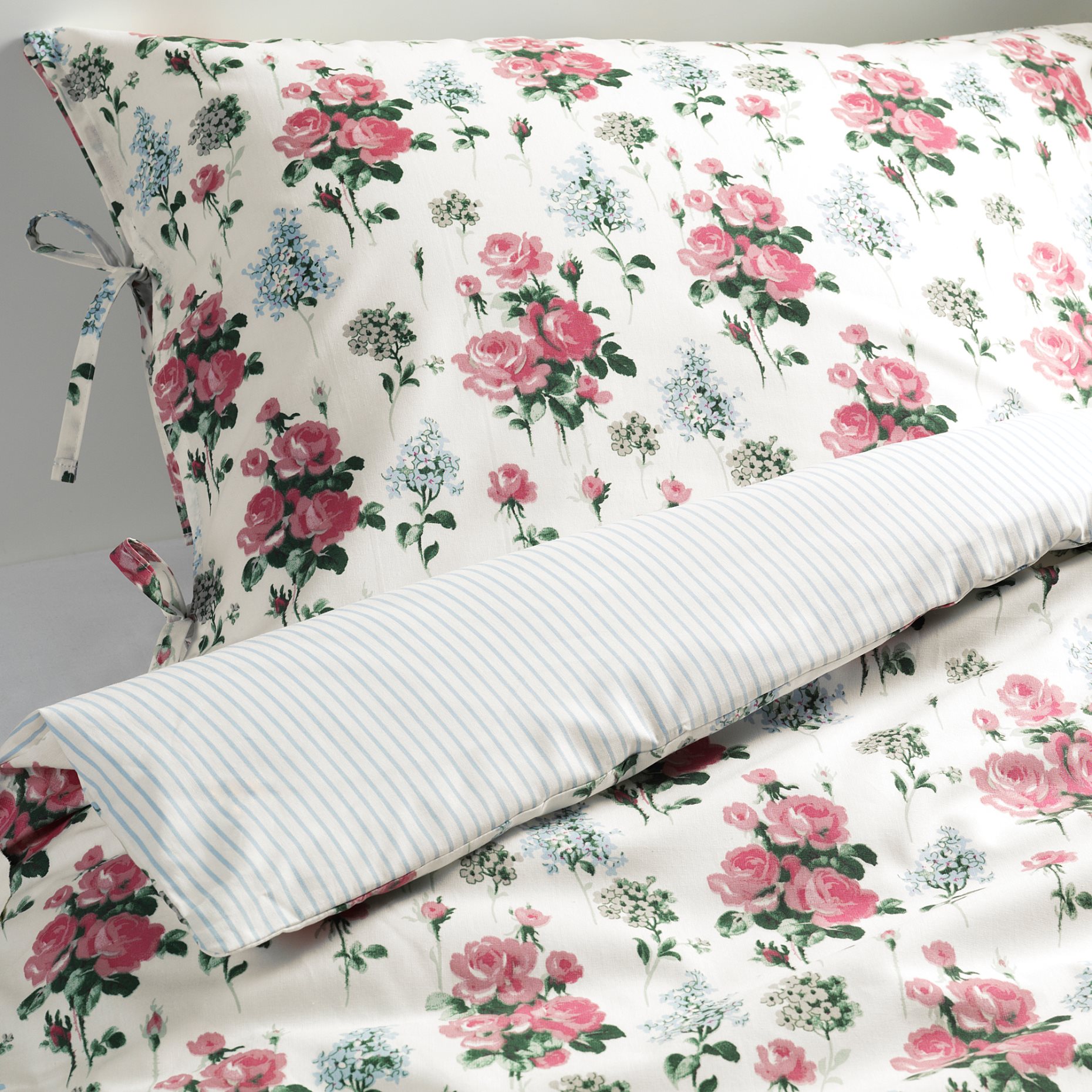 EMMIE SÖT, duvet cover and 2 pillowcases, 240x220/50x60 cm, 105.491.12