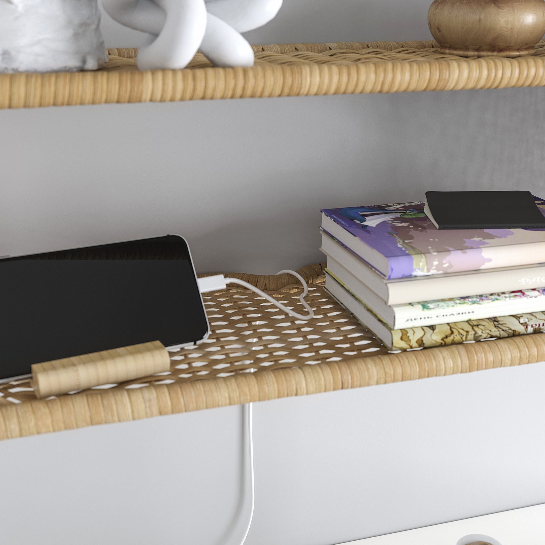 FRYKSAS, wall shelf, 60x20 cm, 105.493.48