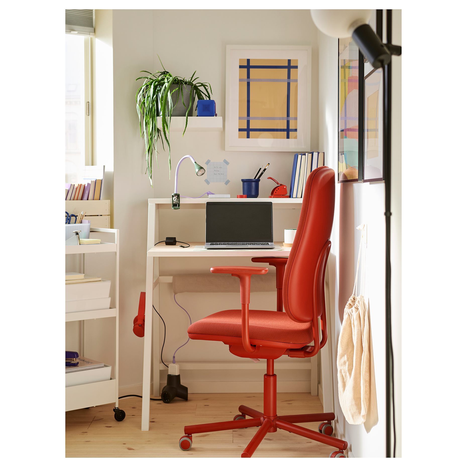 MITTPLAN, desk, 80x60 cm, 105.494.28