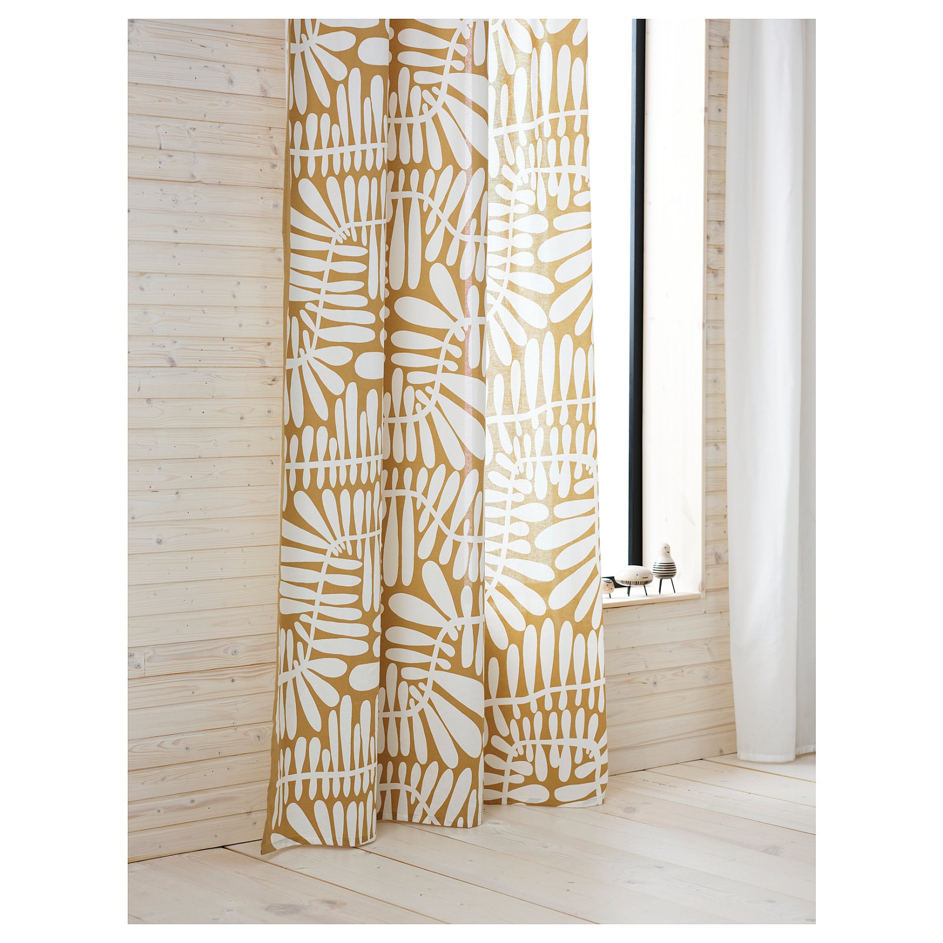 MAJSMOTT, curtains 1 pair, 145x300 cm, 105.565.03