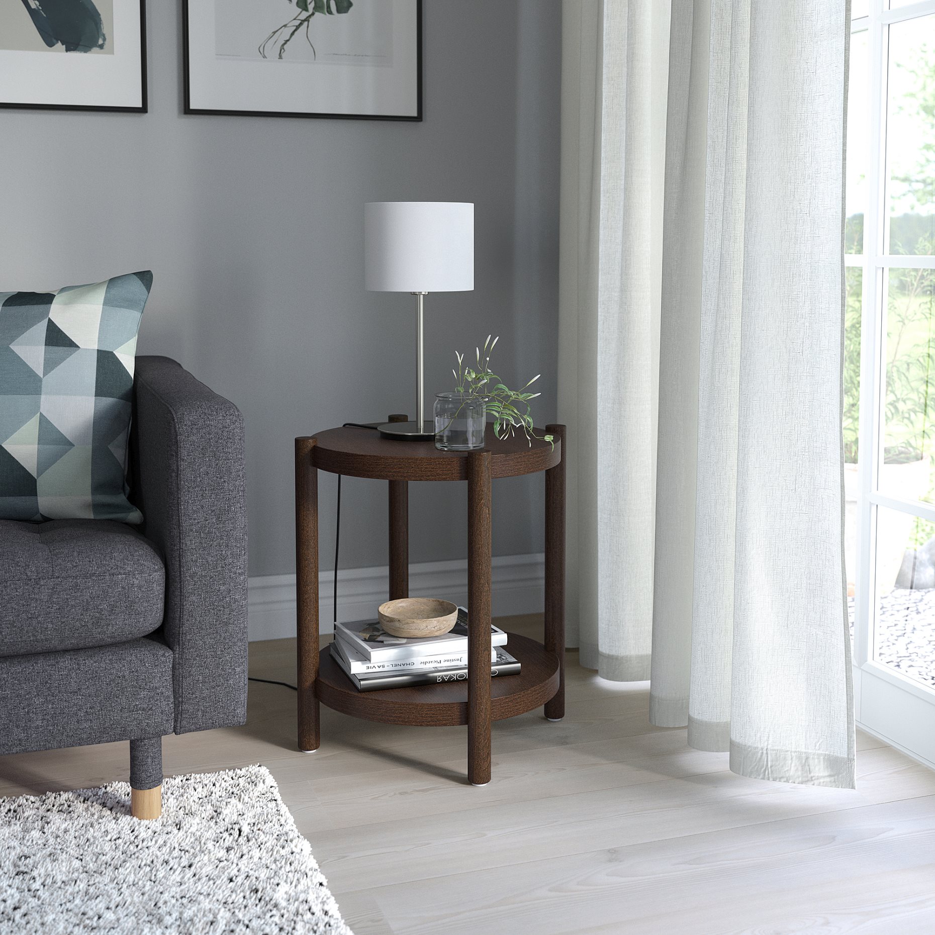 LISTERBY, βοηθητικό τραπεζάκι, 50 cm, 105.622.50