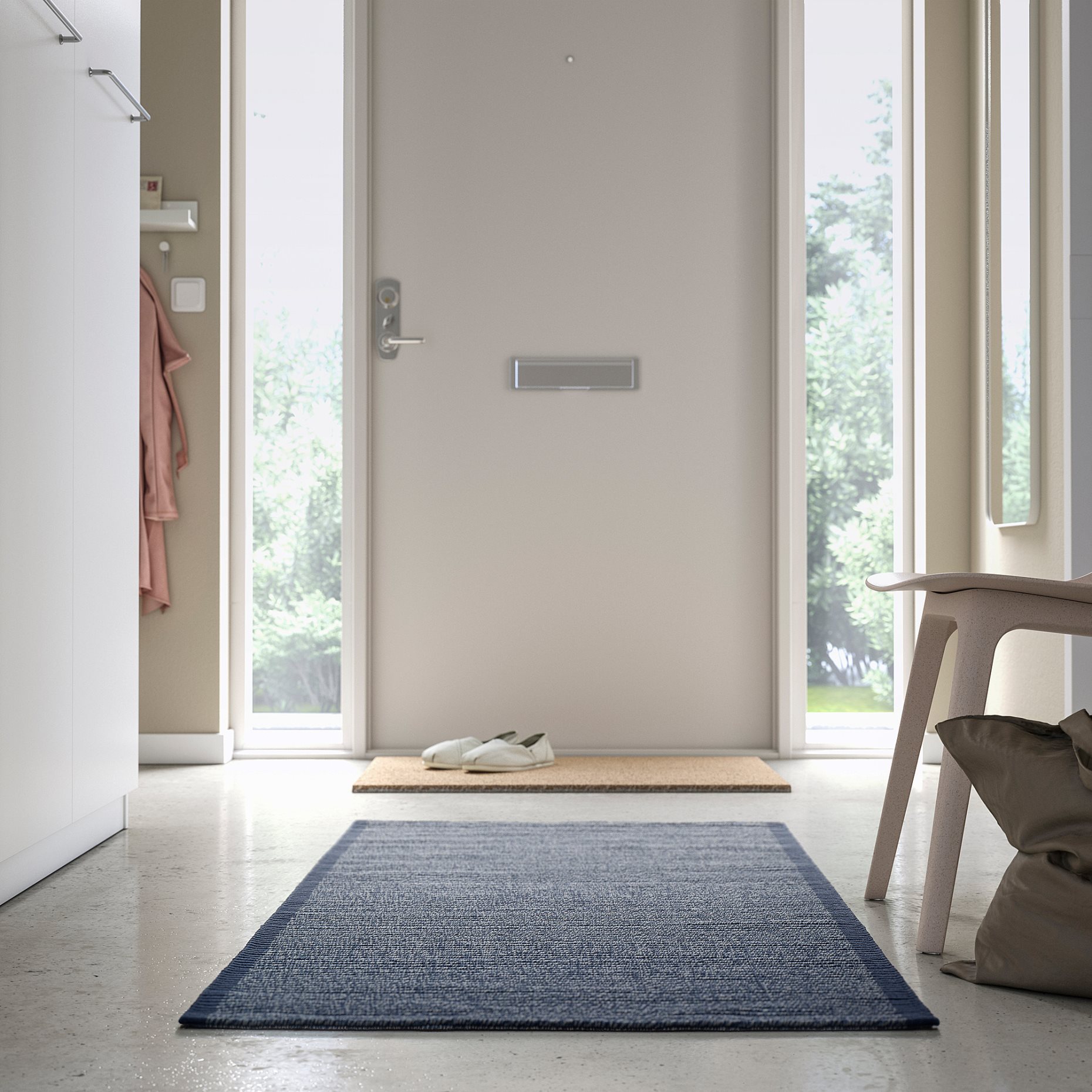 IDROTTSPLATS, χαλί χαμηλή πλέξη, 80x150 cm, 105.692.61