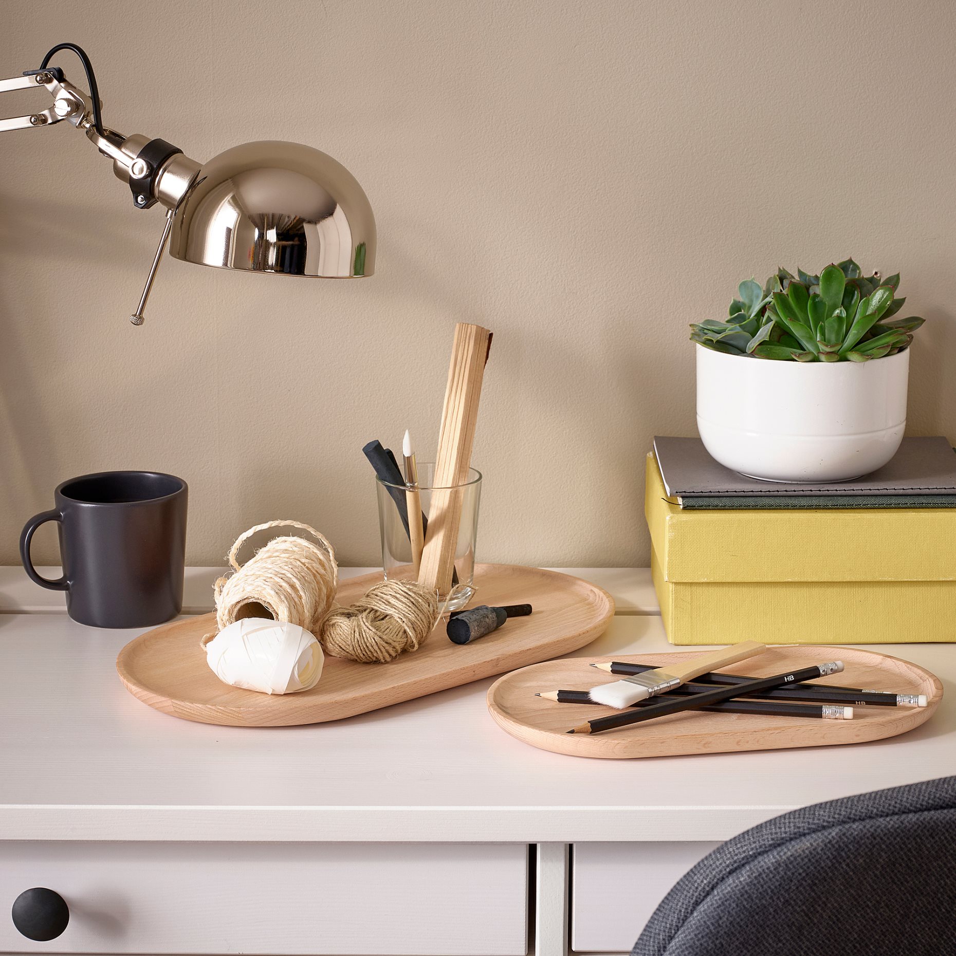 SMÖRLING, serving tray, set of 2, 105.706.60