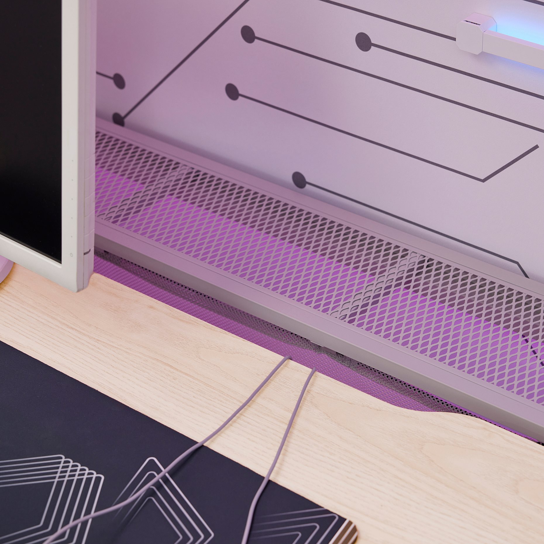 UTESPELARE, γραφείο gaming, 160x80 cm, 105.715.32