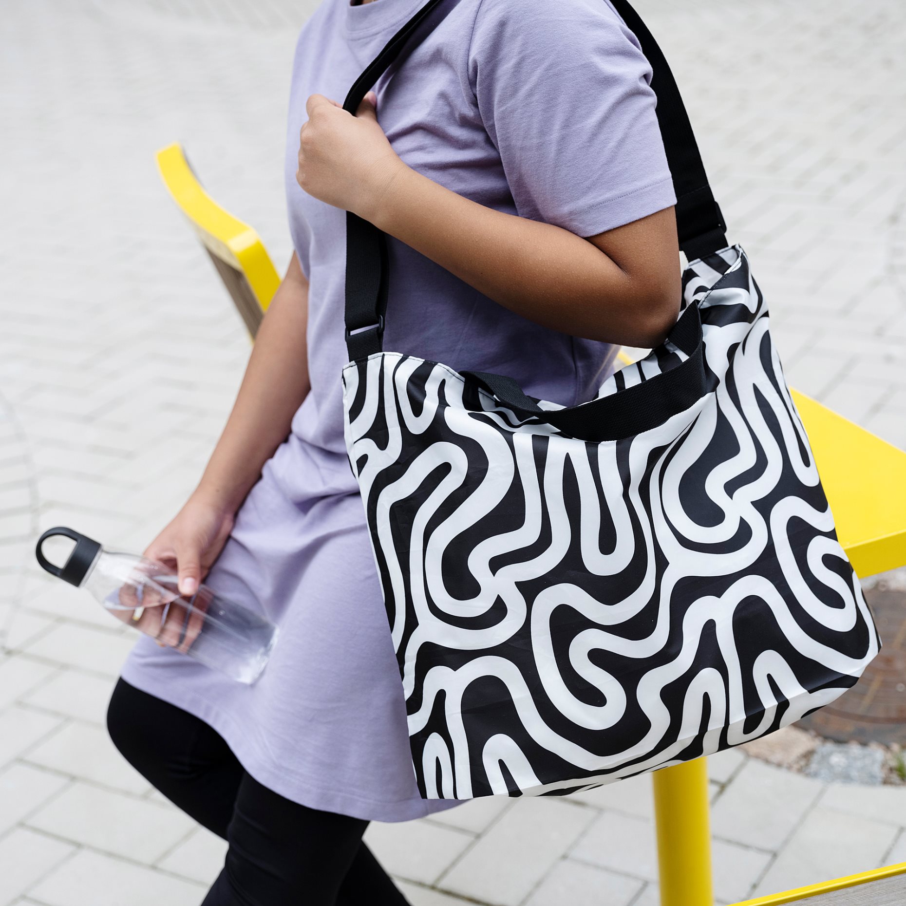 RÄCKLA, bag foldable, 48x36 cm/20 l, 105.780.34