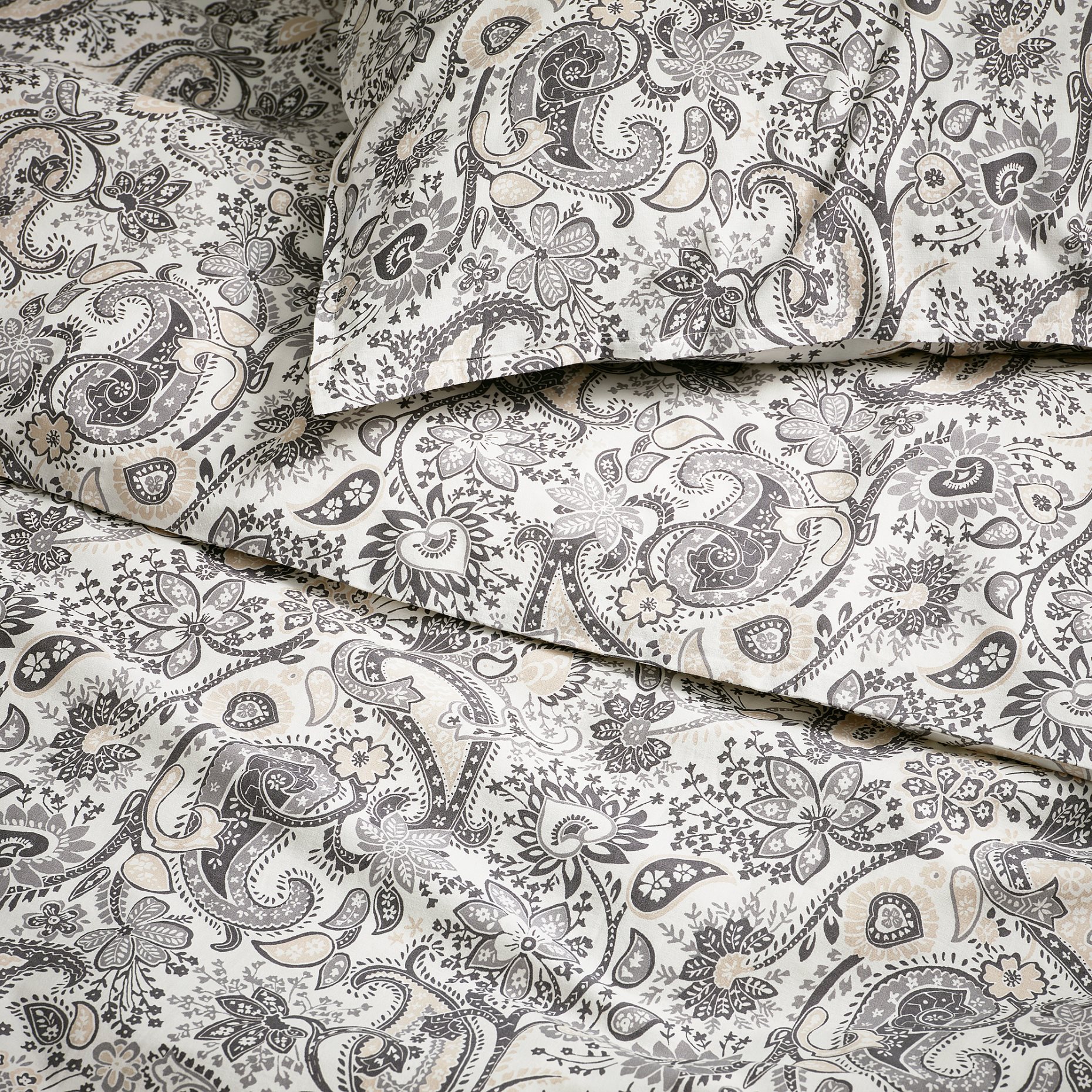 RODGERSIA, παπλωματοθήκη και μαξιλαροθήκη, 150x200/50x60 cm, 105.794.01