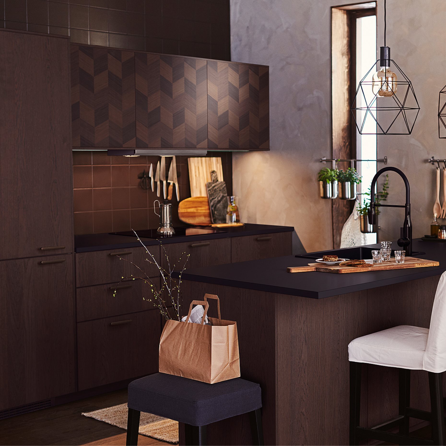 BRUNSTA, καπέλο φωτιστικού οροφής, 30 cm, 105.797.74