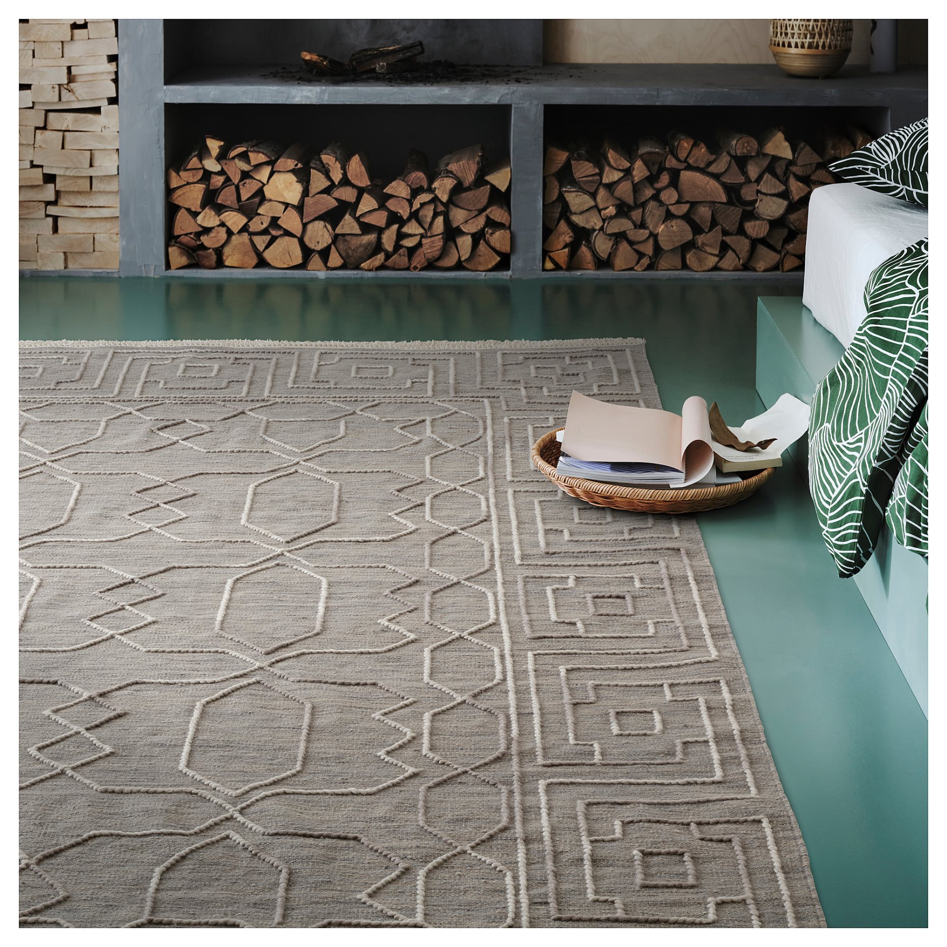 TARGRAS, χαλί χαμηλή πλέξη/χειροποίητο, 170x240 cm, 105.830.21