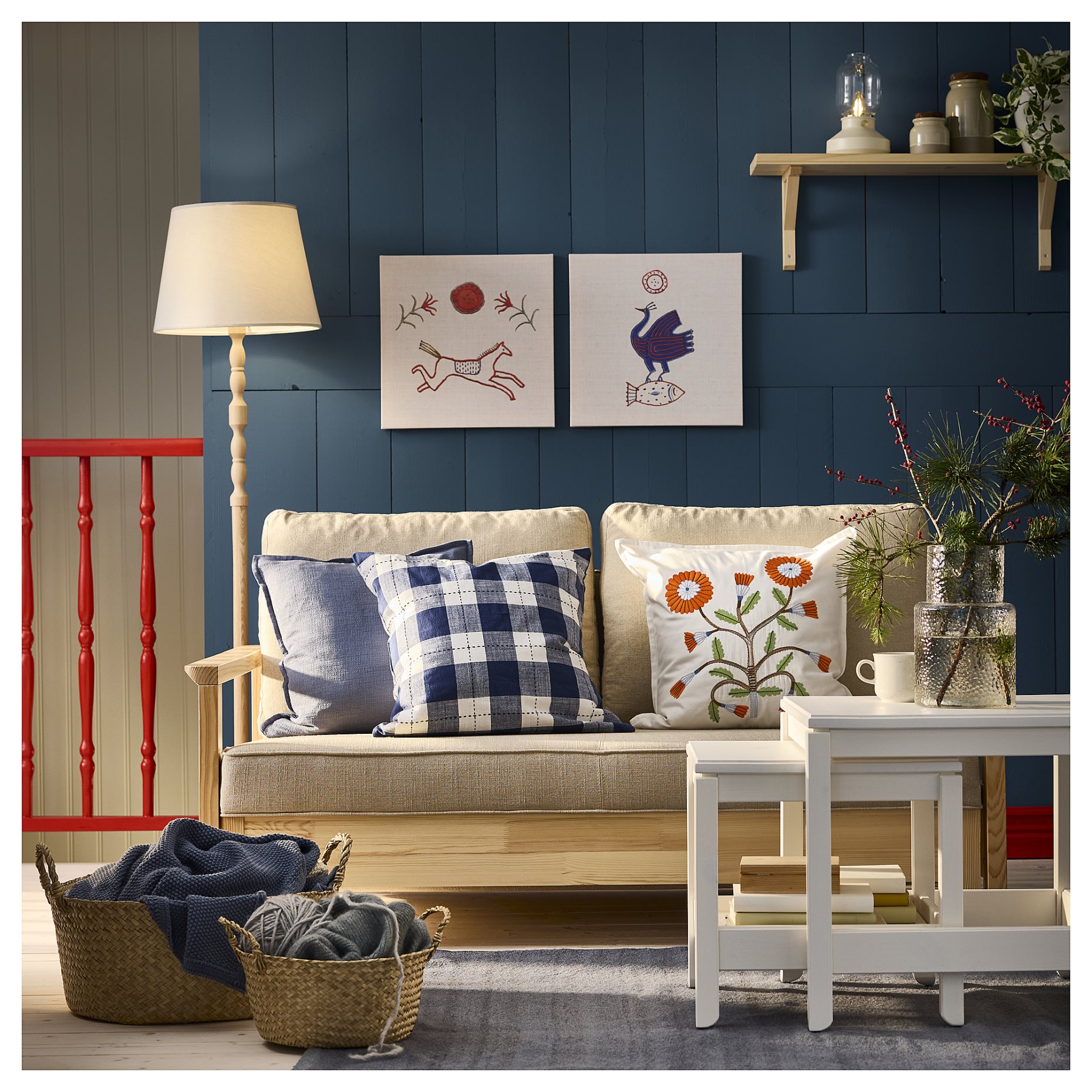 SVAMPFLY, cushion cover, 50x50 cm, 105.844.88