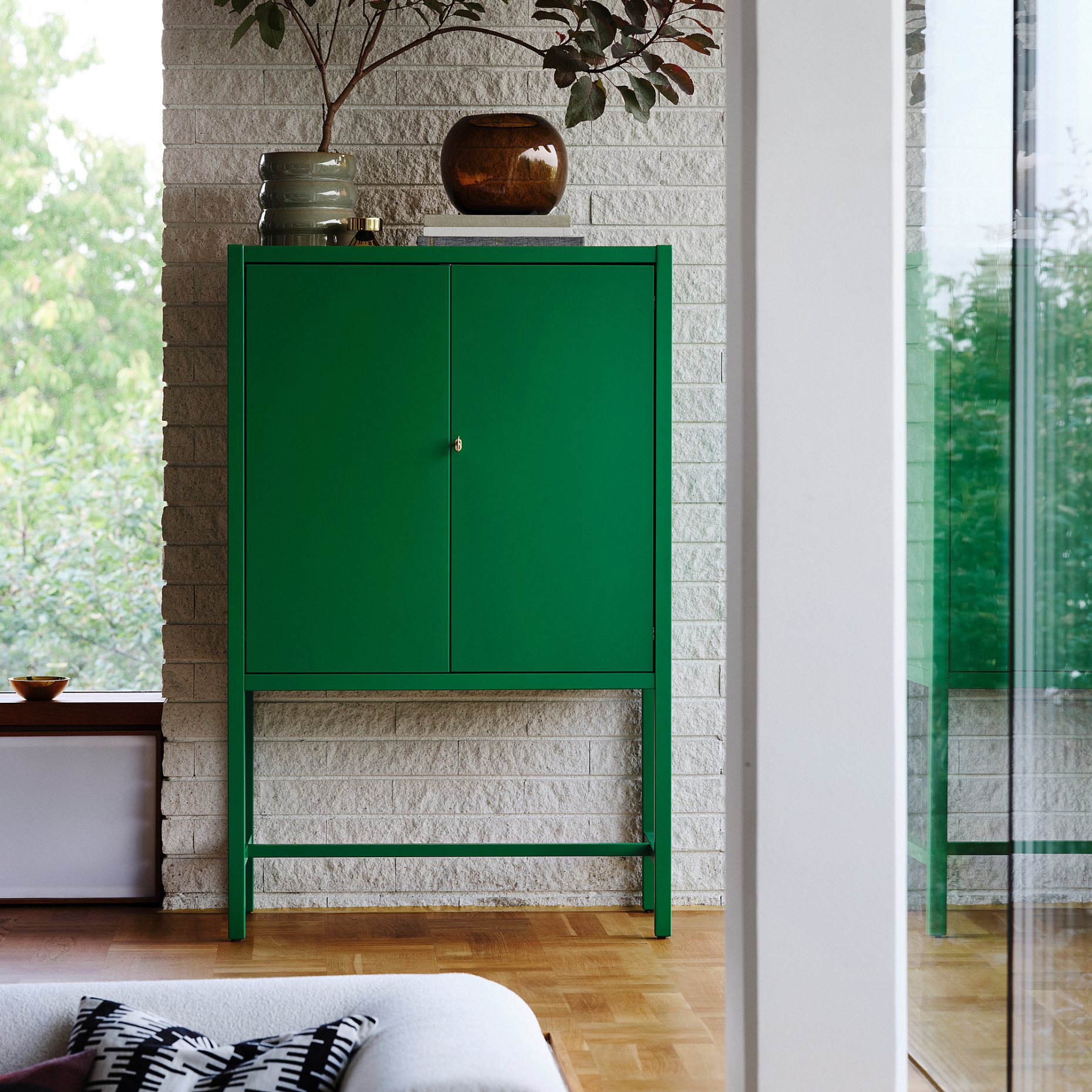 STOCKHOLM 2025, ντουλάπι με 2 πόρτες, 80x40x126 cm, 105.864.92