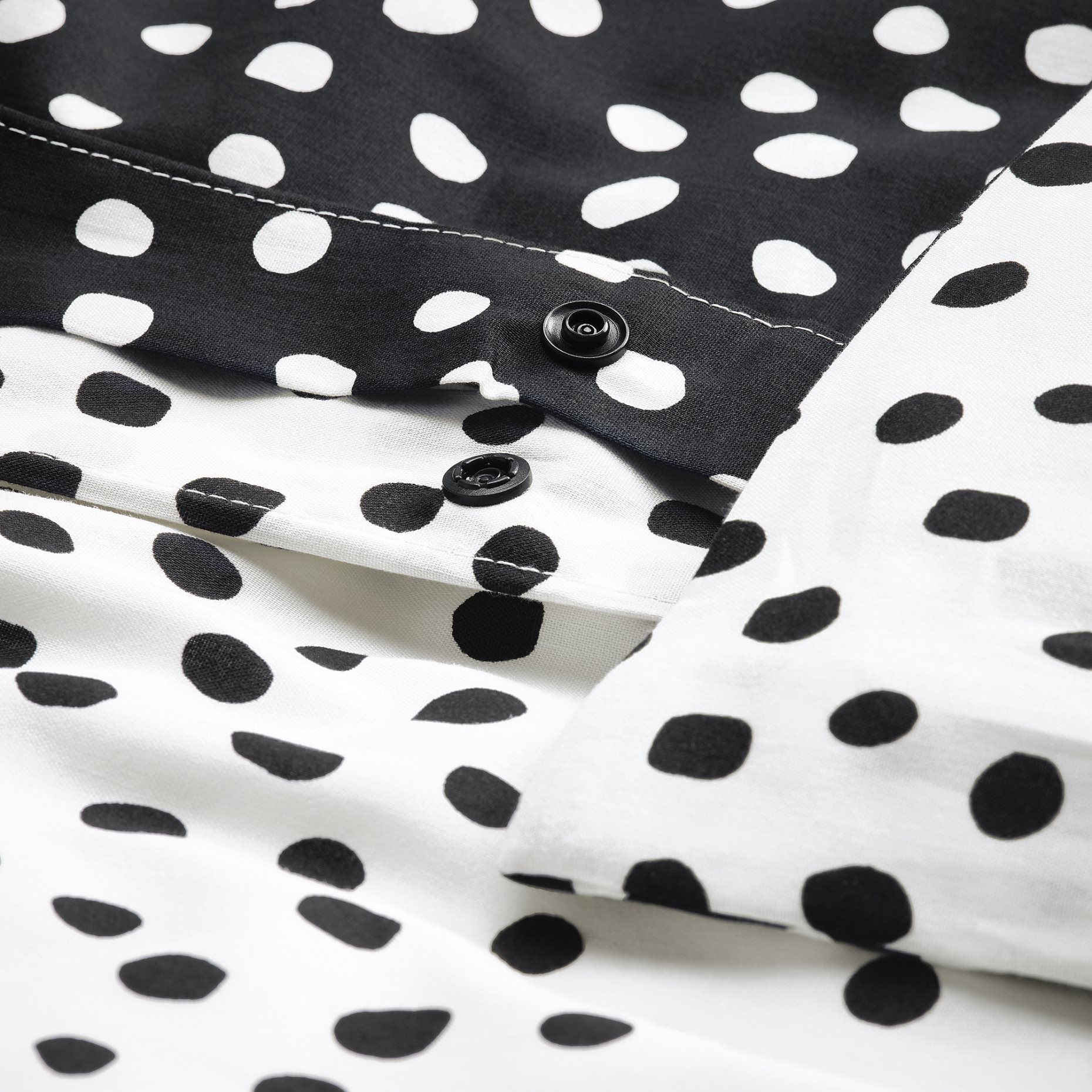 BJÖRKGRÅMAL, παπλωματοθήκη και μαξιλαροθήκη, 150x200/50x60 cm, 105.911.82