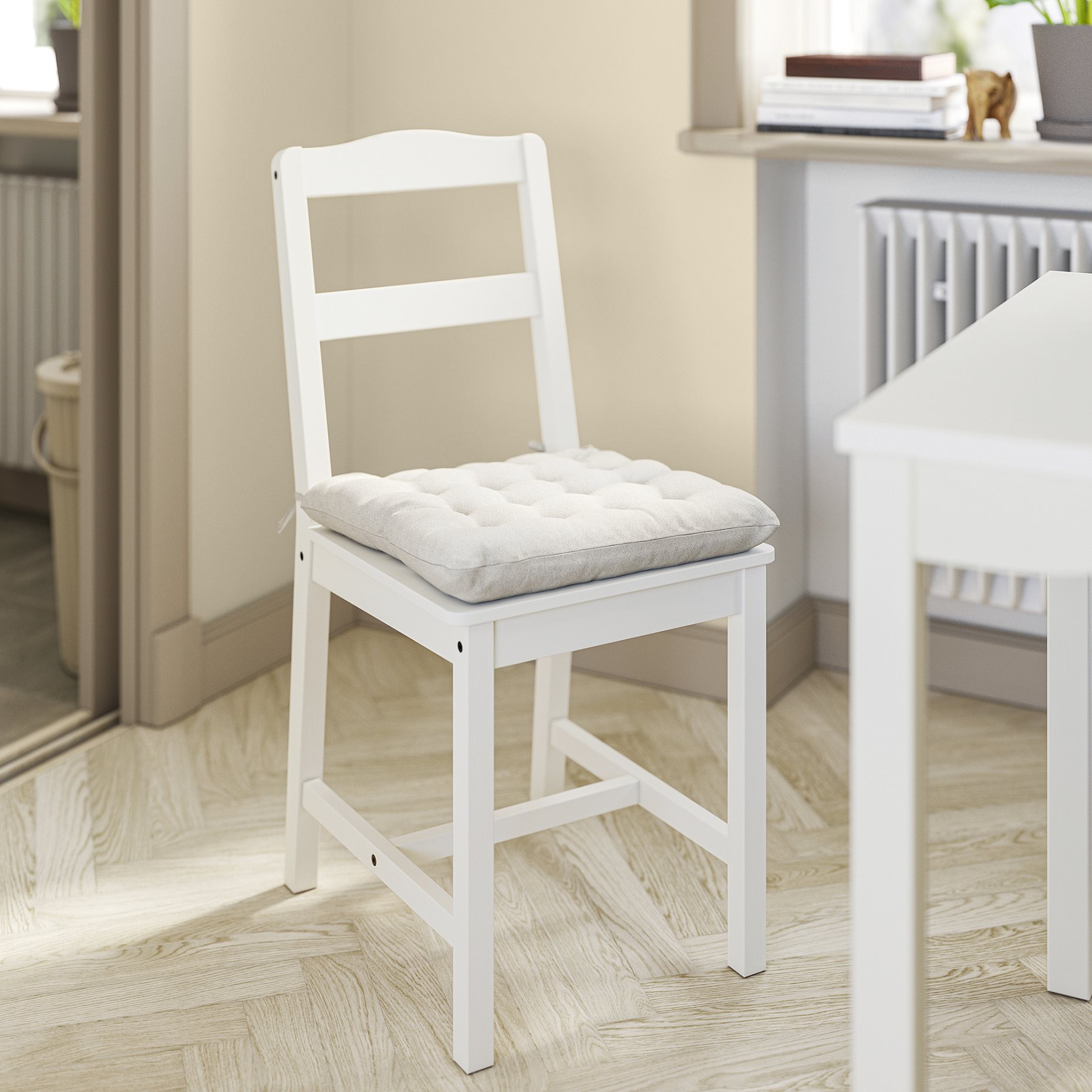 VIPPÄRT, μαξιλάρι καρέκλας, 38x38x6.5 cm, 105.992.82