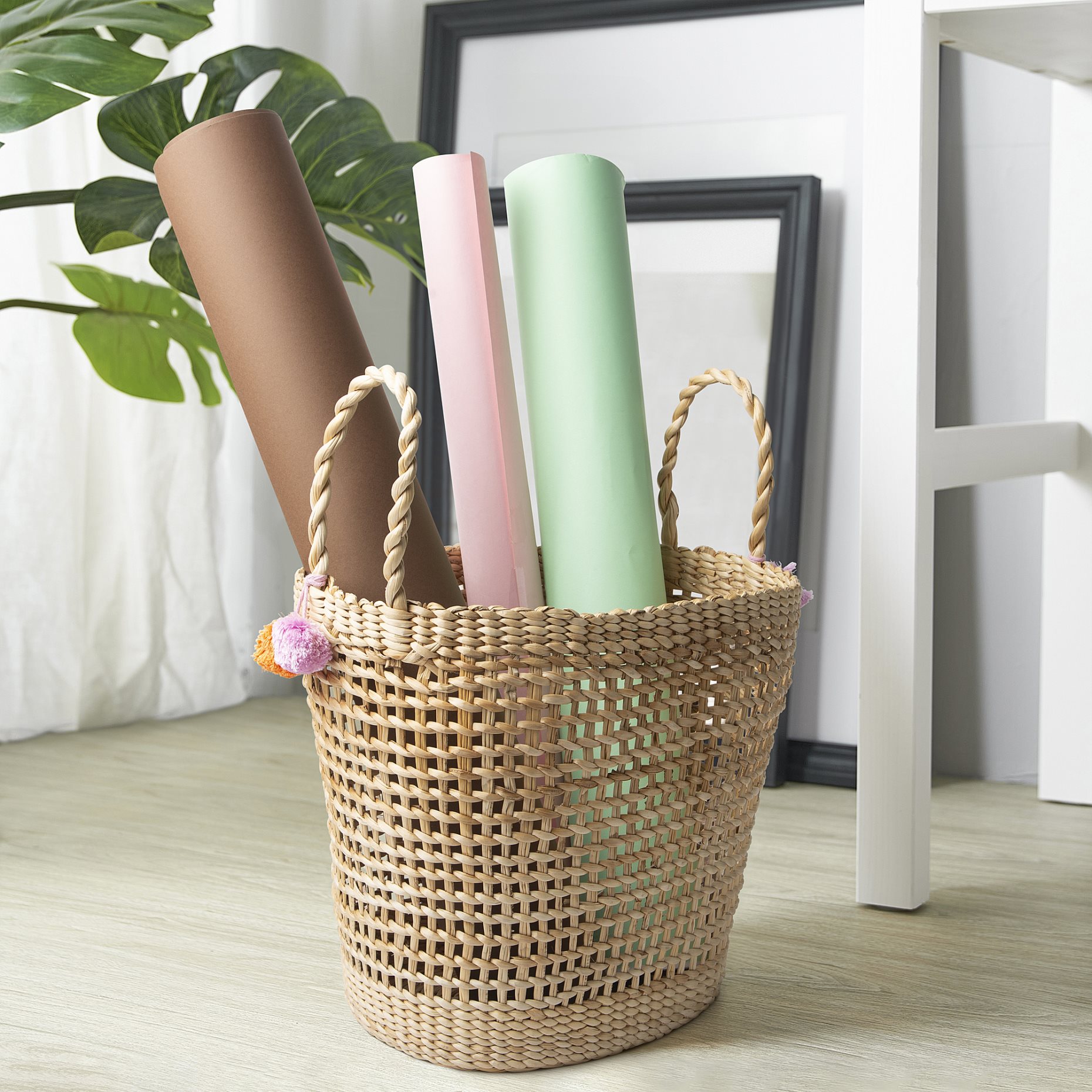 MÄVINN, χειροποίητο καλάθι, 28x25x33 cm, 106.010.15