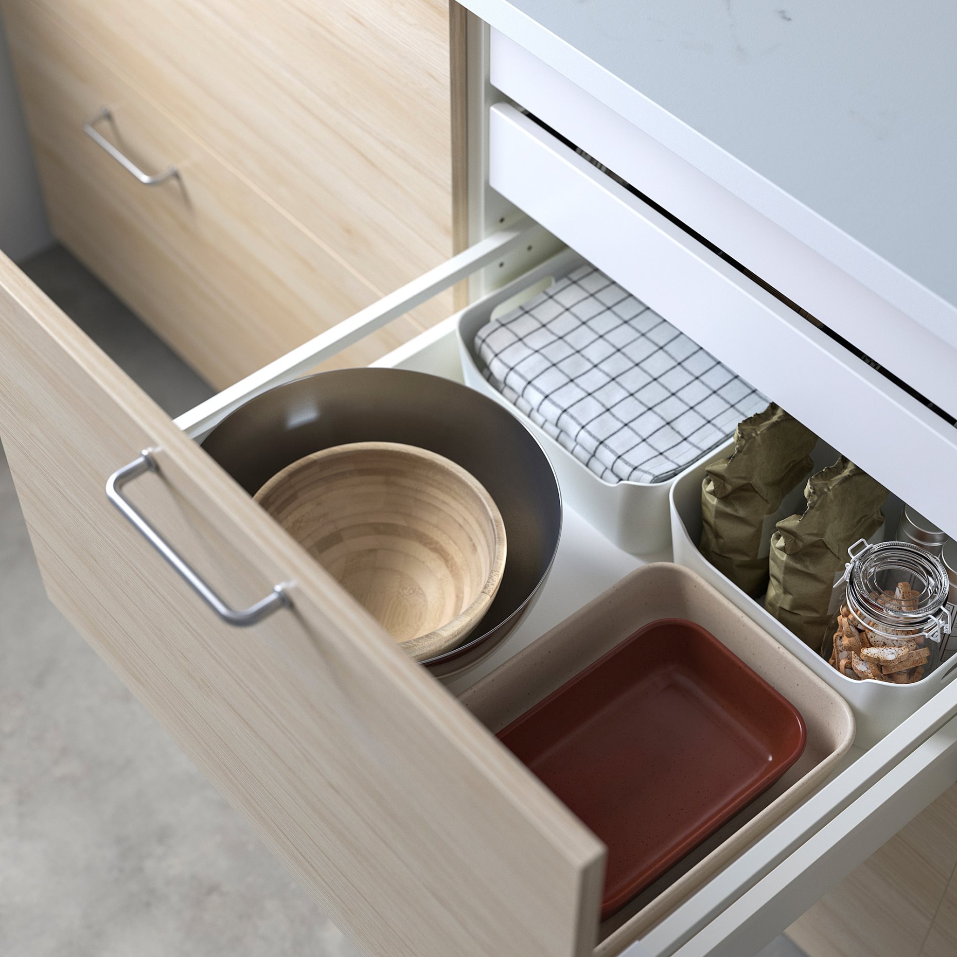 LYCKAD, σκεύος φούρνου-σερβιρίσματος, σετ 2 τεμ., 106.079.51