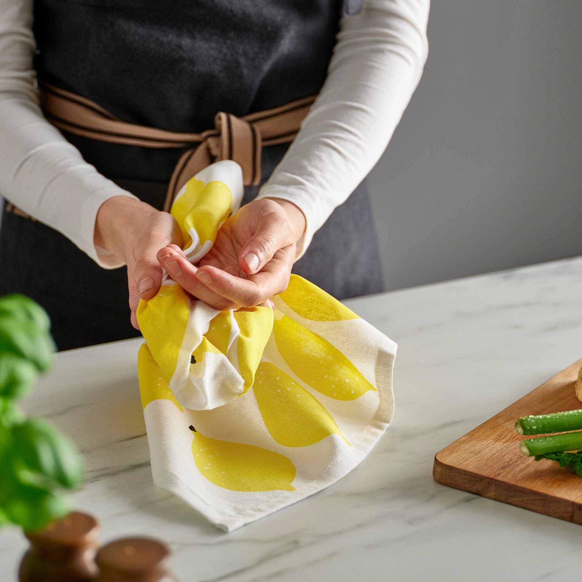 RINNIG, tea towel/4 pack, 45x60 cm, 106.099.07