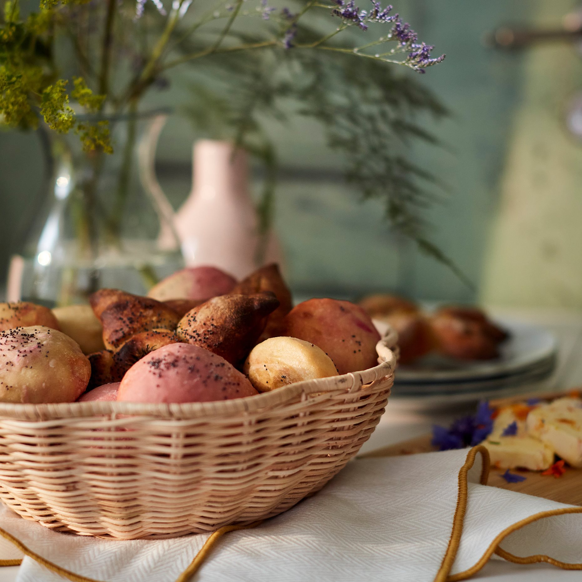 SMÖRFISK, bread basket, 27x8 cm, 106.121.13