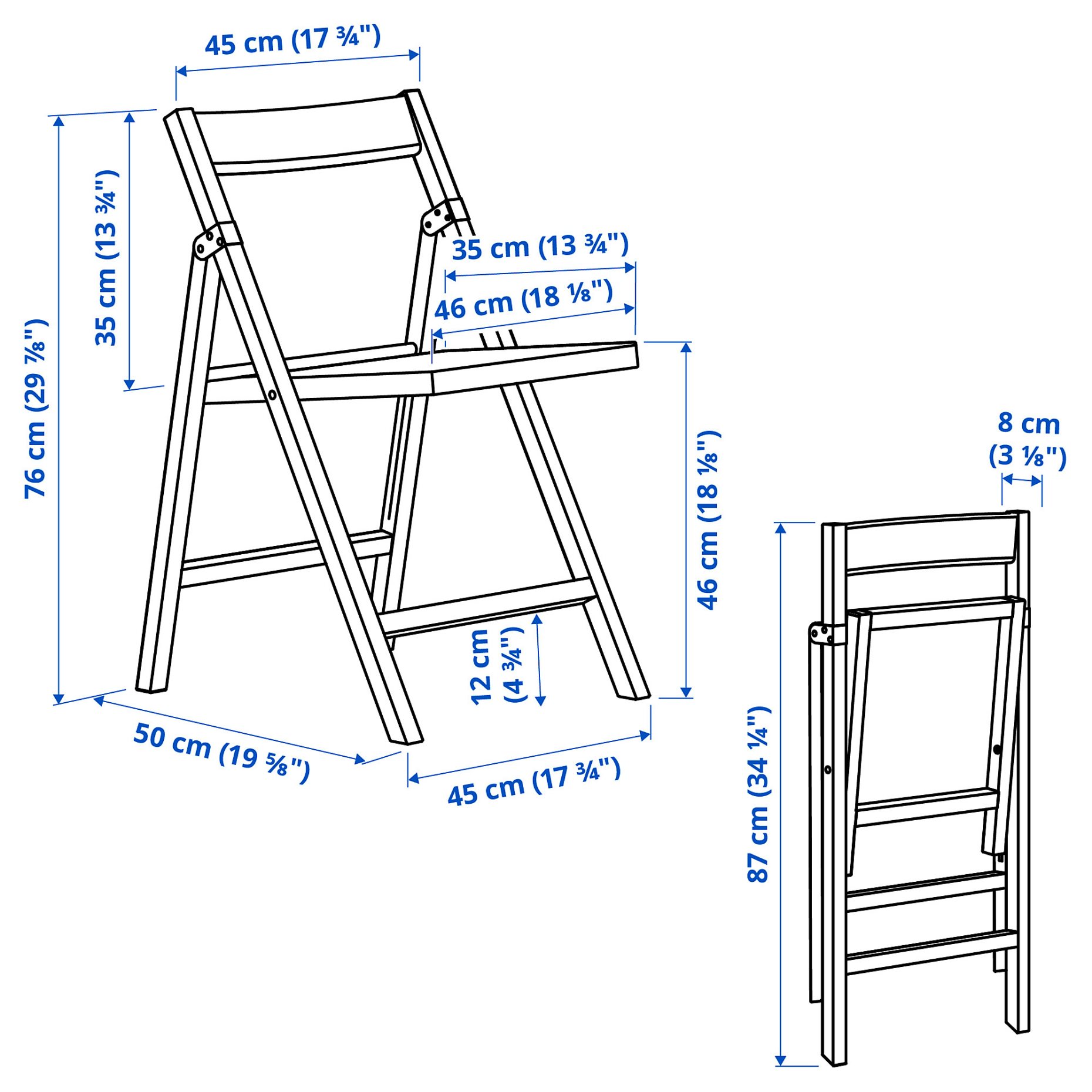 IKEA PS 2026, folding chair, 106.178.94