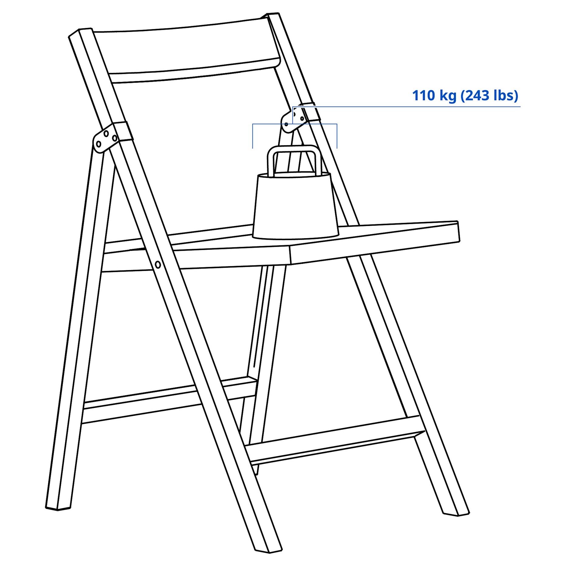 IKEA PS 2026, folding chair, 106.178.94