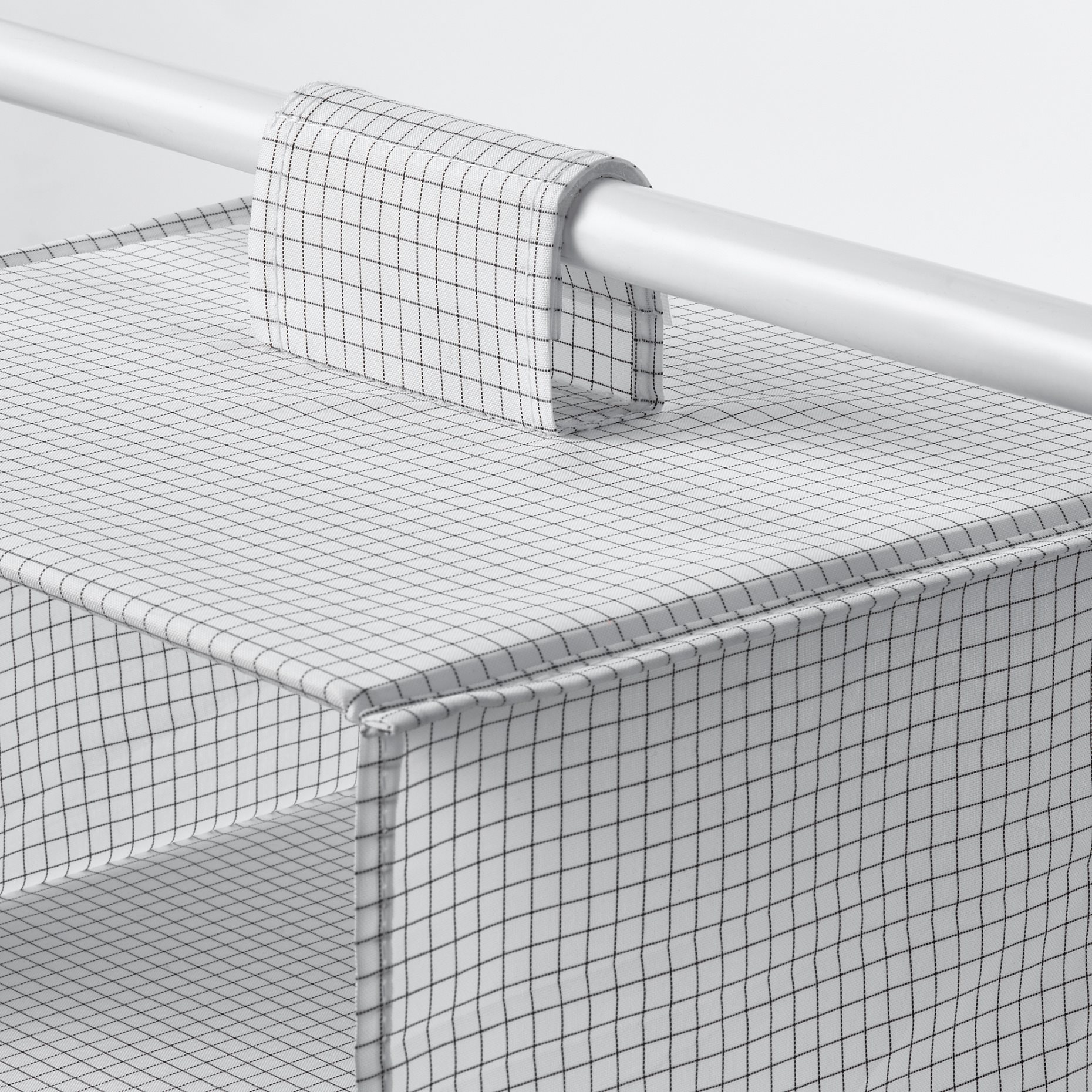 STUK, κρεμαστή θήκη αποθήκευσης με 7 χωρίσματα, 30x30x90 cm, 106.215.46